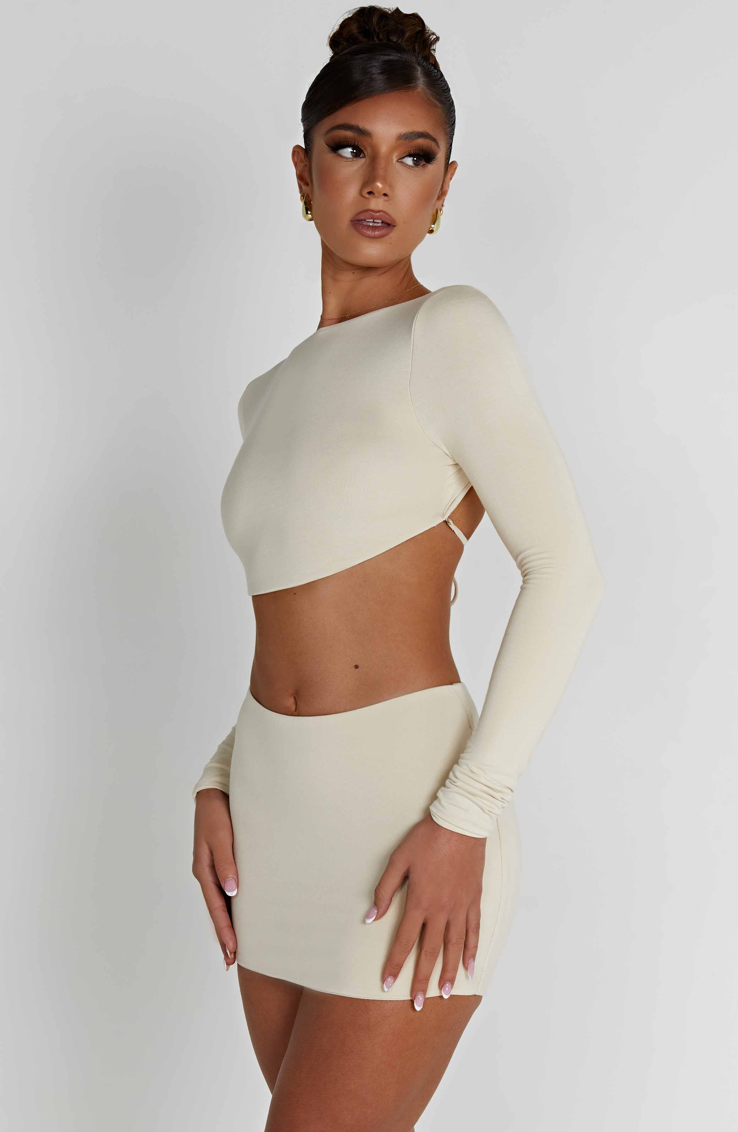 Sahra Top - Cream - Napalia