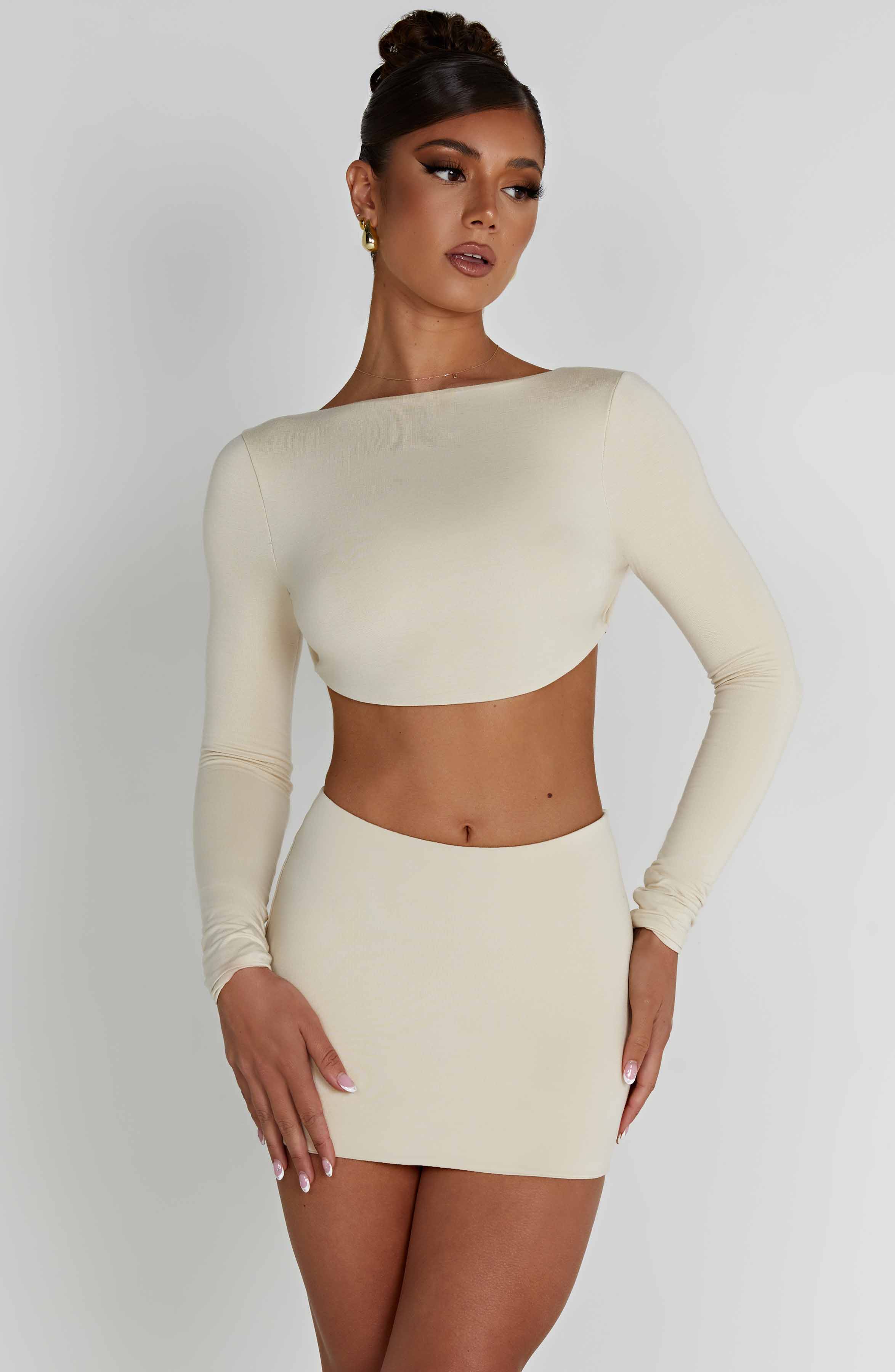 Sahra Top - Cream - Napalia