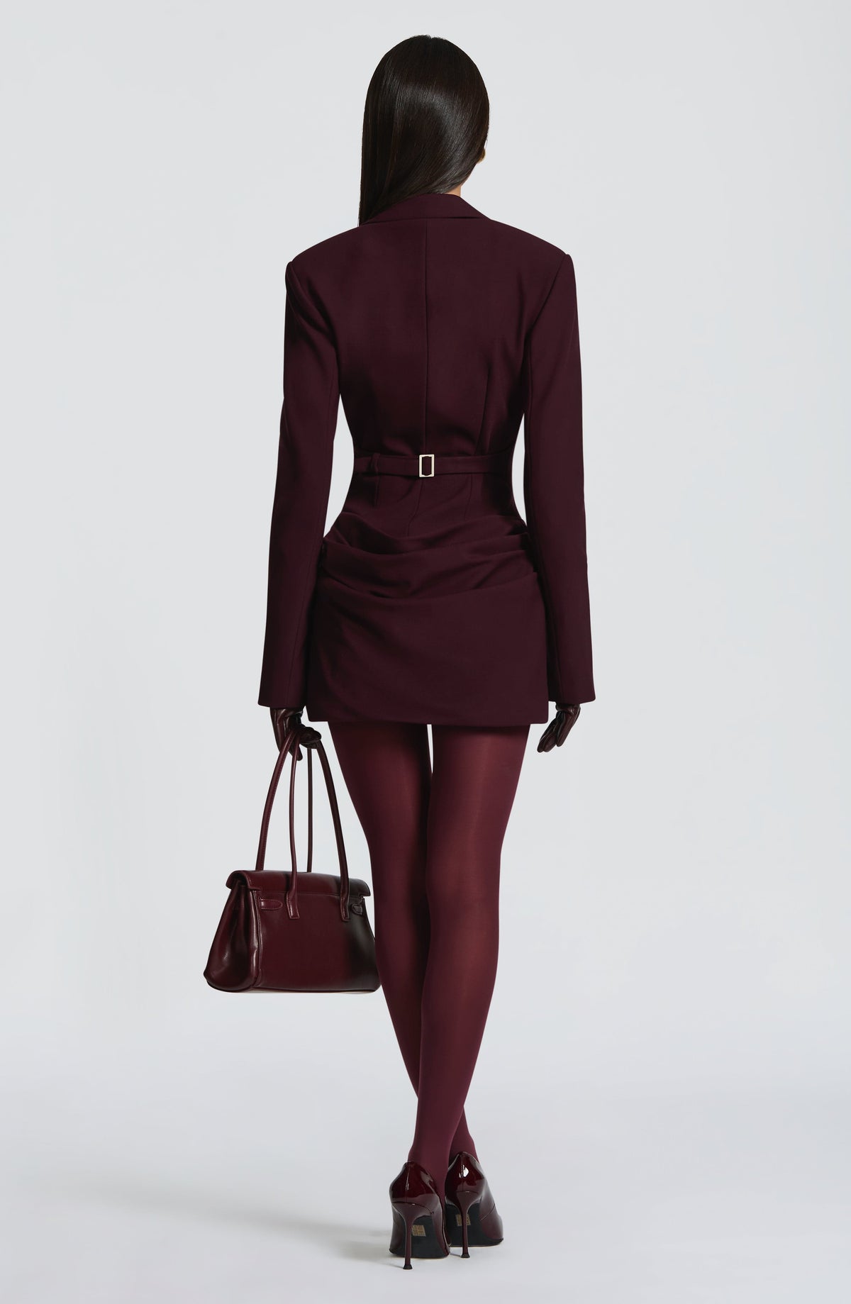 Susie Mini Dress - Plum - Napalia