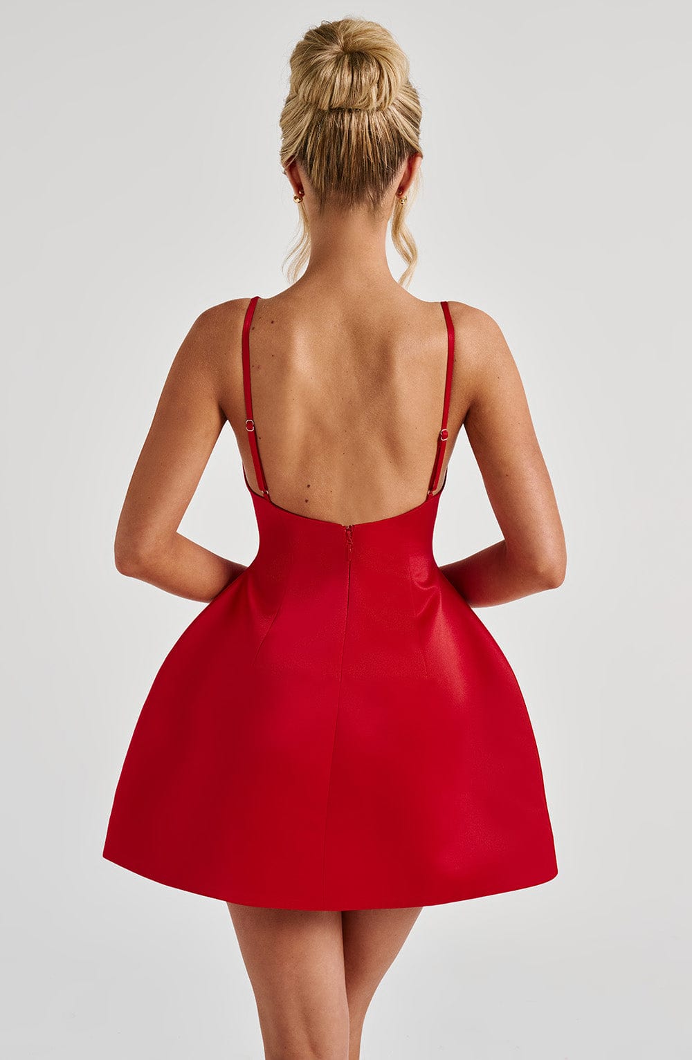 Tate Mini Dress - Red - Napalia