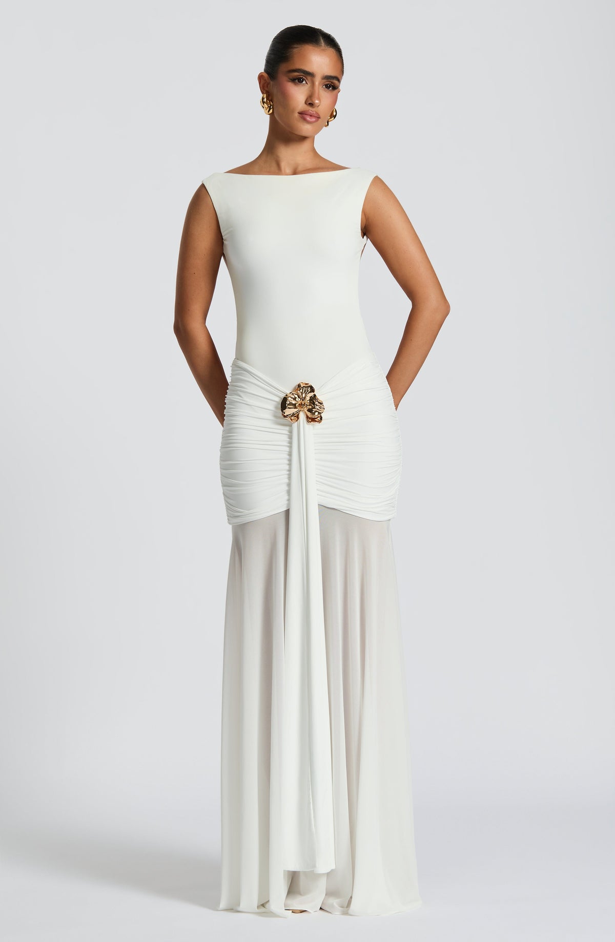 Tori Bodysuit - White - Napalia