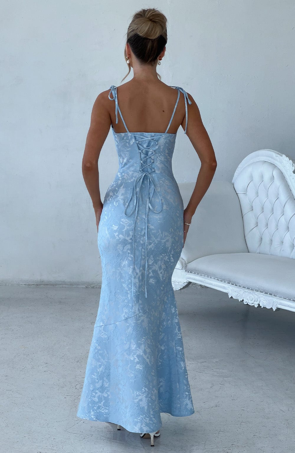 Whitney Maxi Dress - Blue - Napalia
