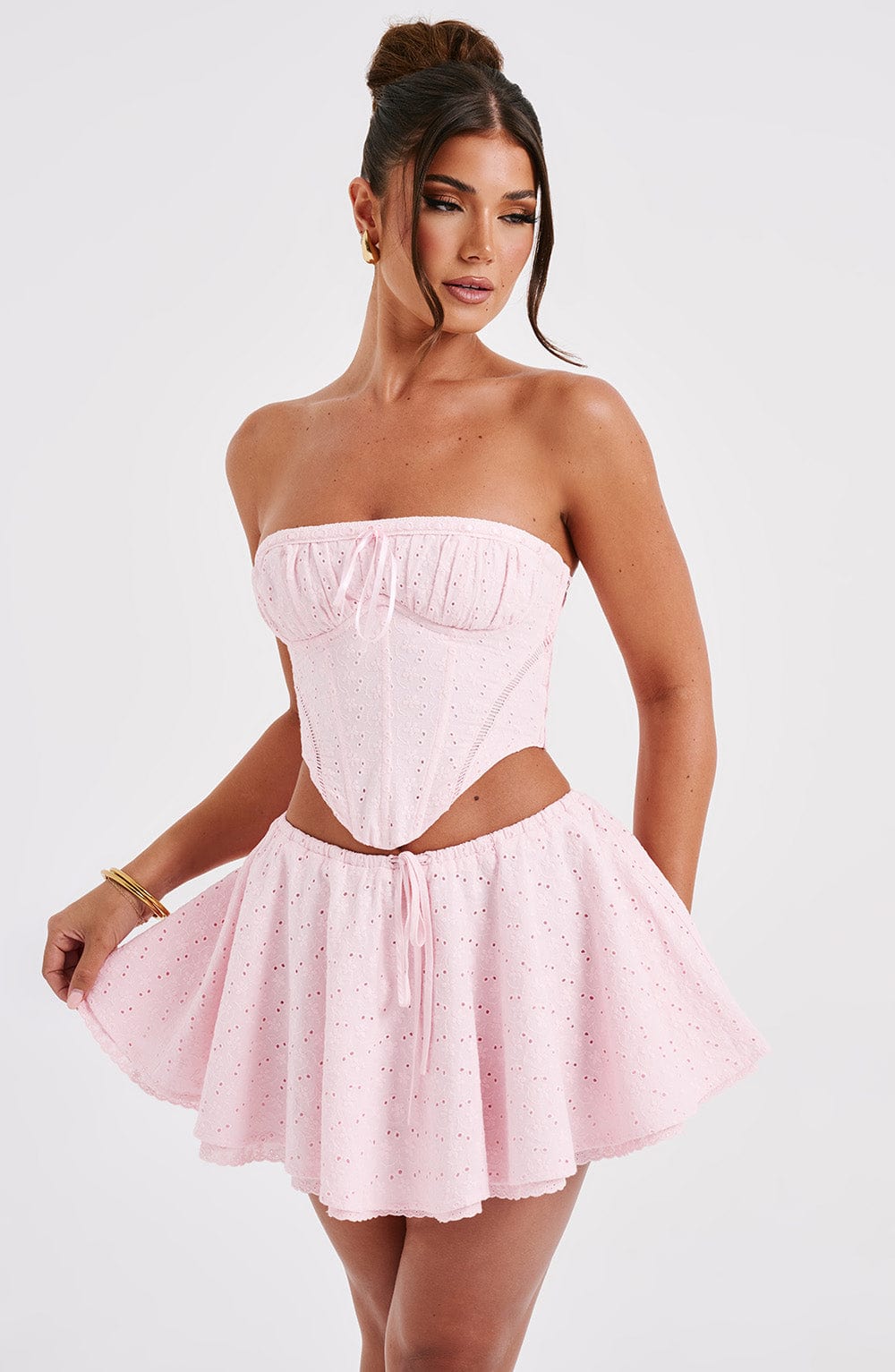 Wilma Corset - Blush - Napalia
