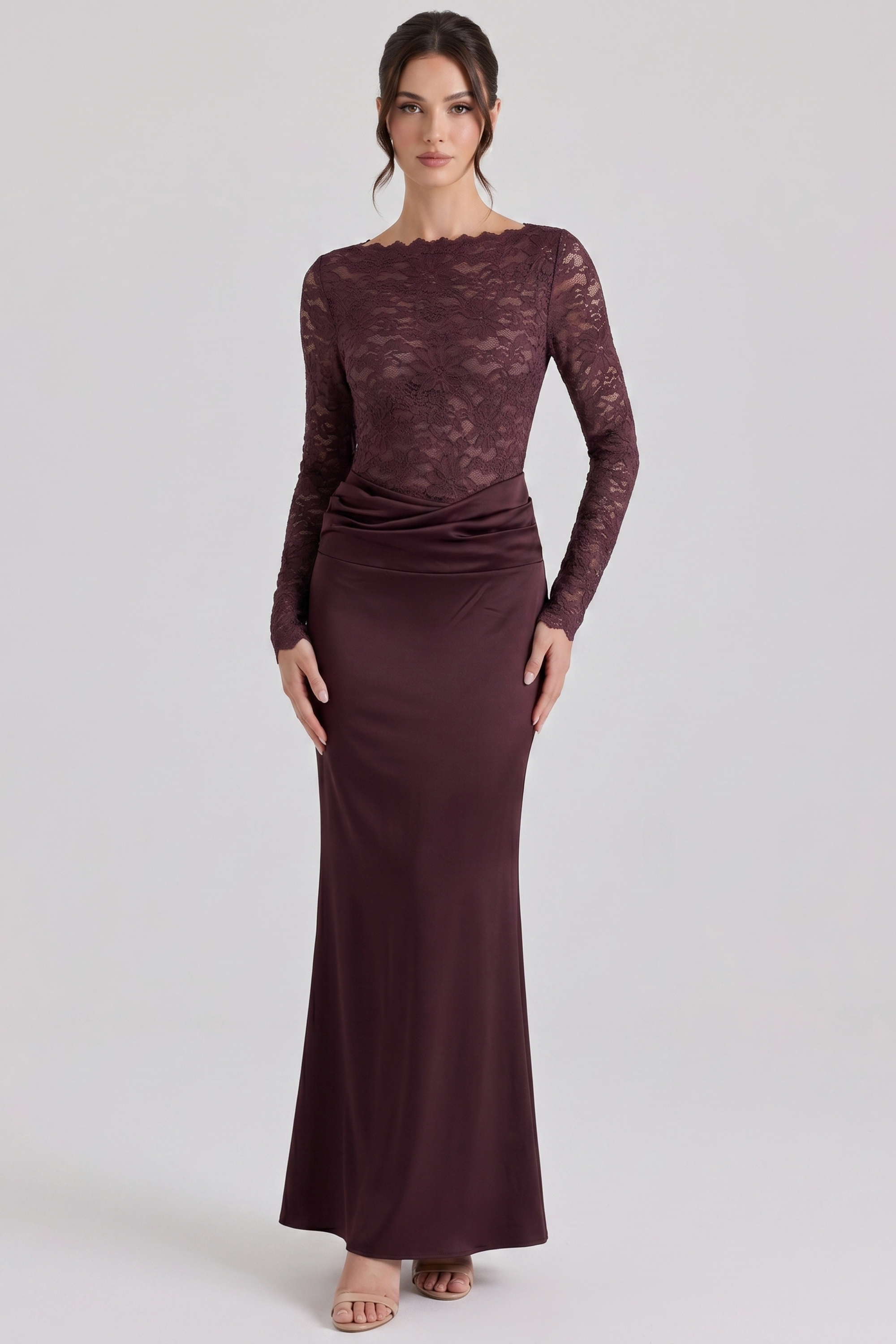 Lana langes Kleid