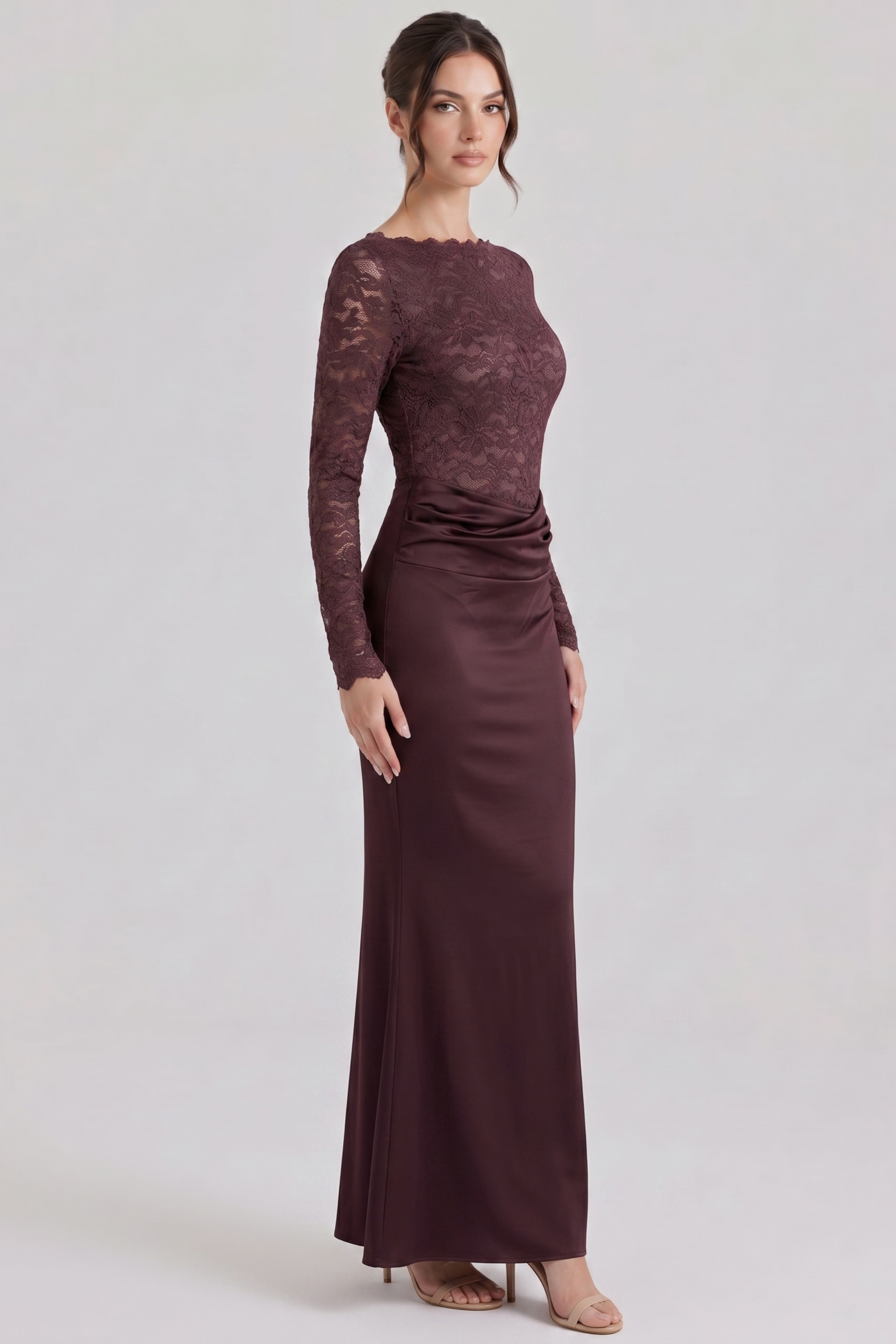 Lana langes Kleid
