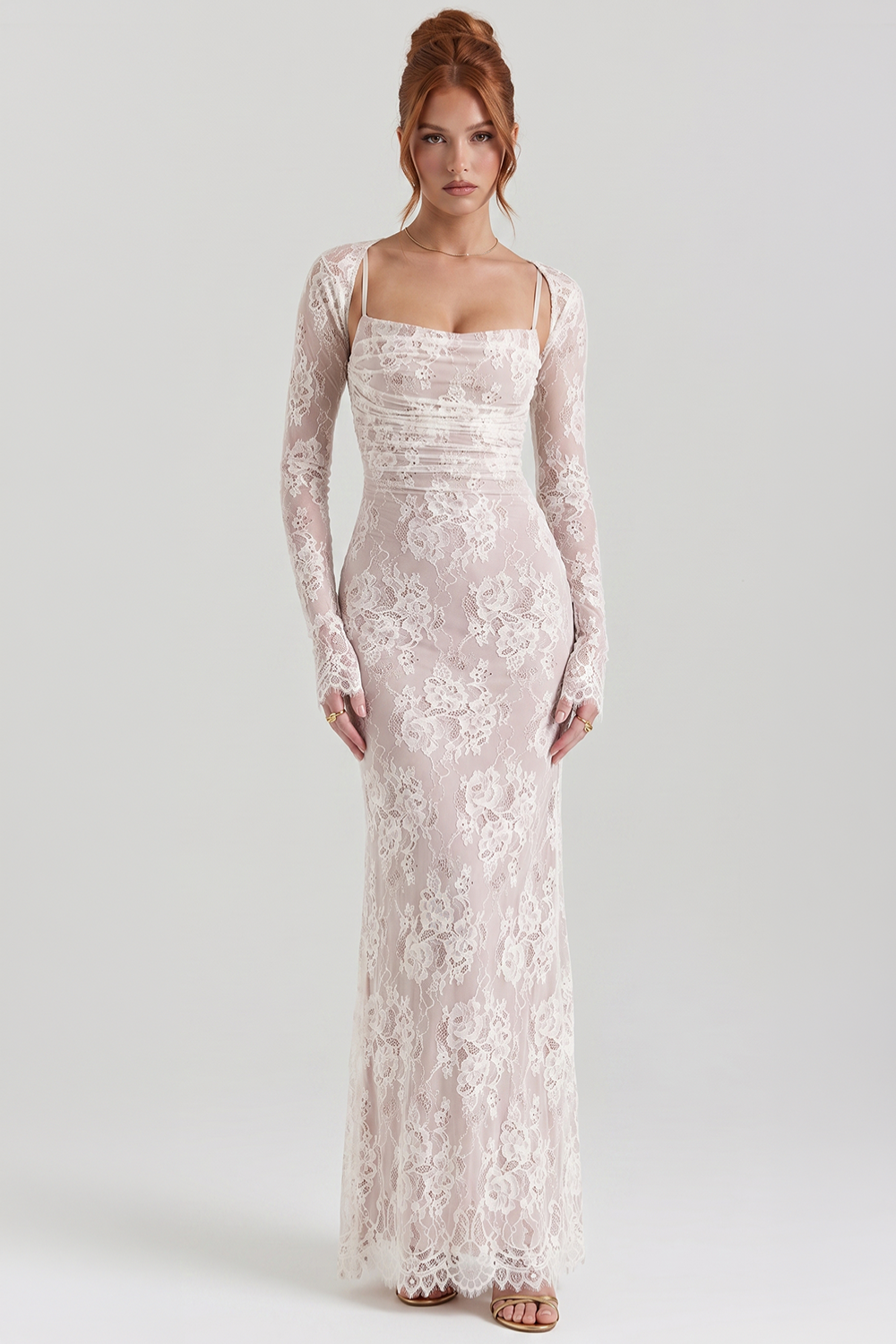Briana Longes Bustier-Kleid
