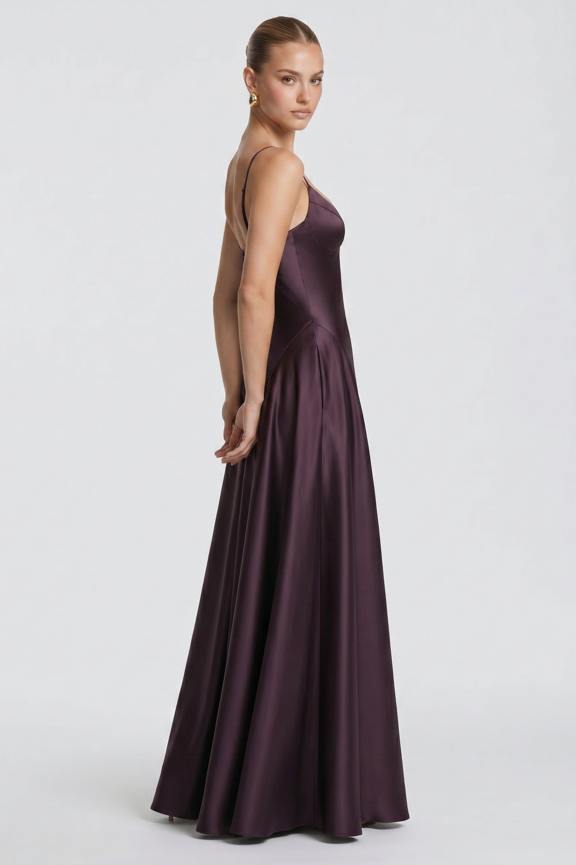 Diana langes Bustier-Kleid