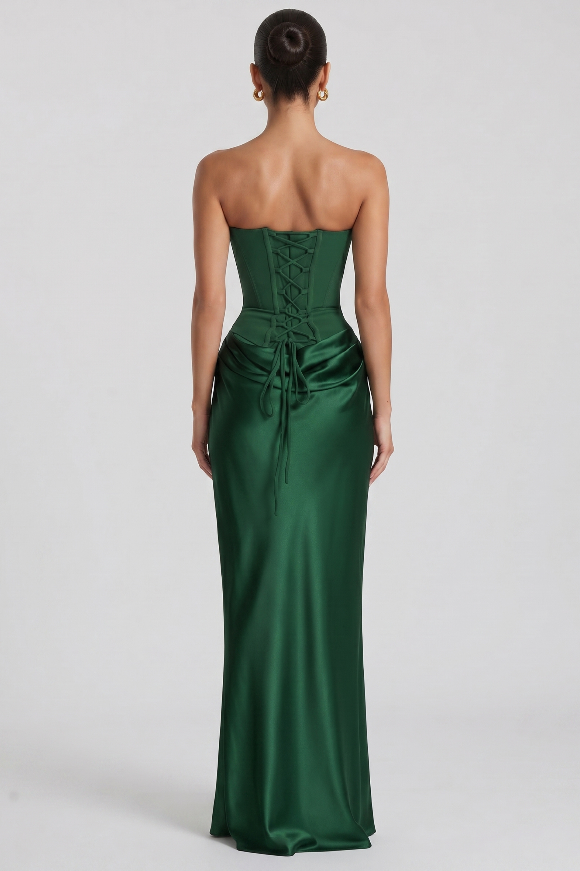 Amy Long Bustier Dress