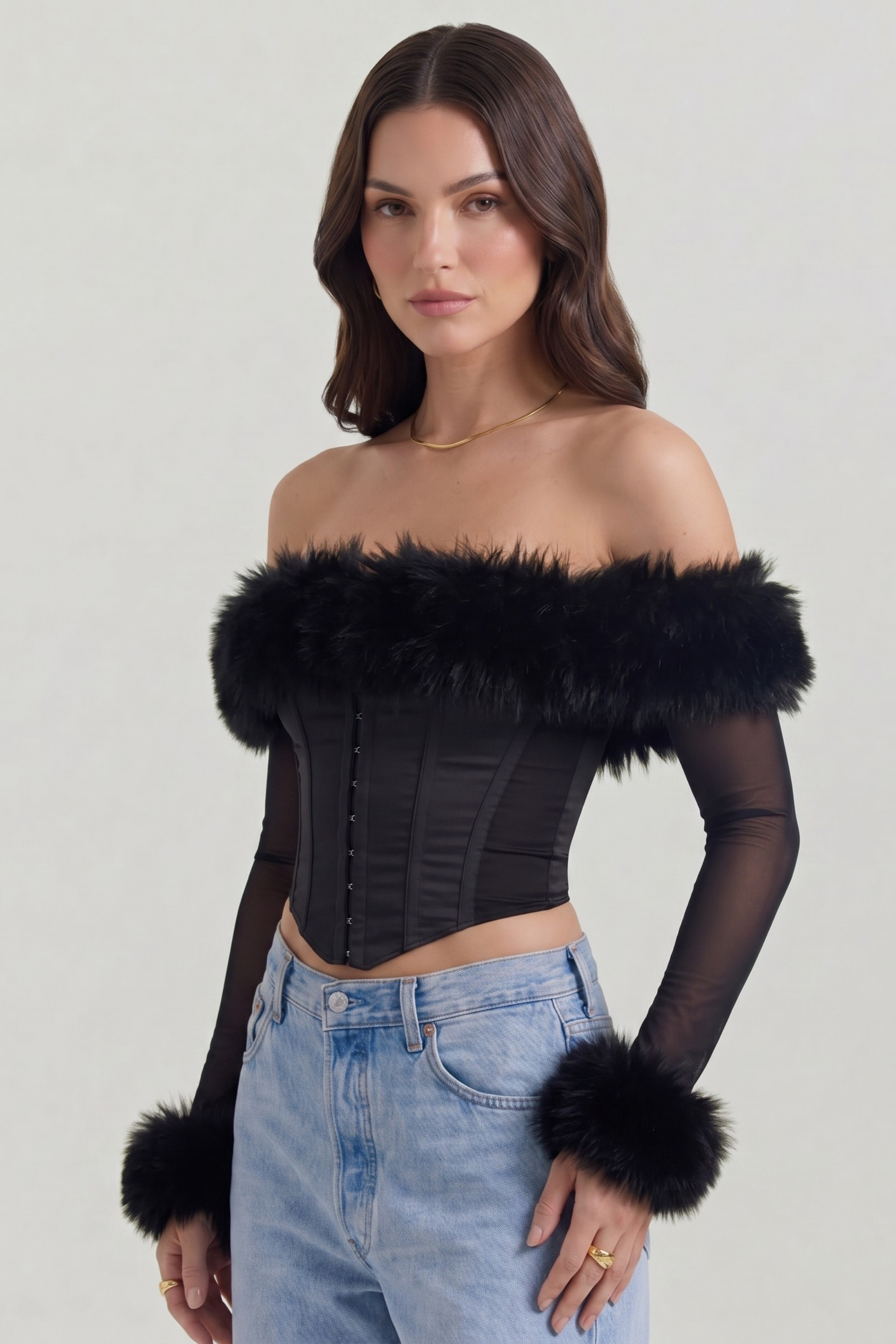 Blair Long-Sleeve Corset