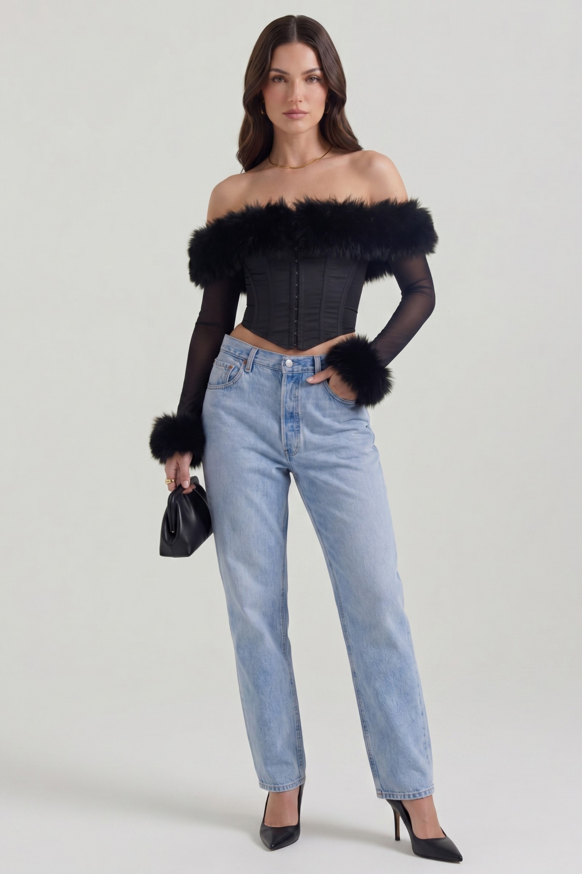 Blair Long-Sleeve Corset