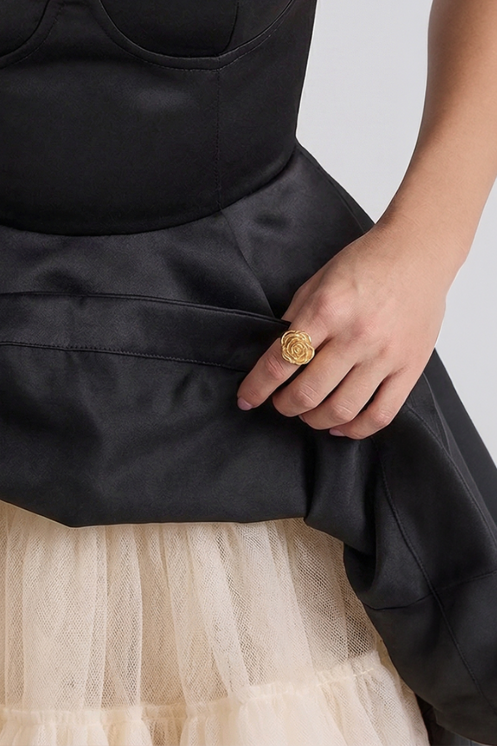 Cloe Kurzes Kleid – Doppellagig