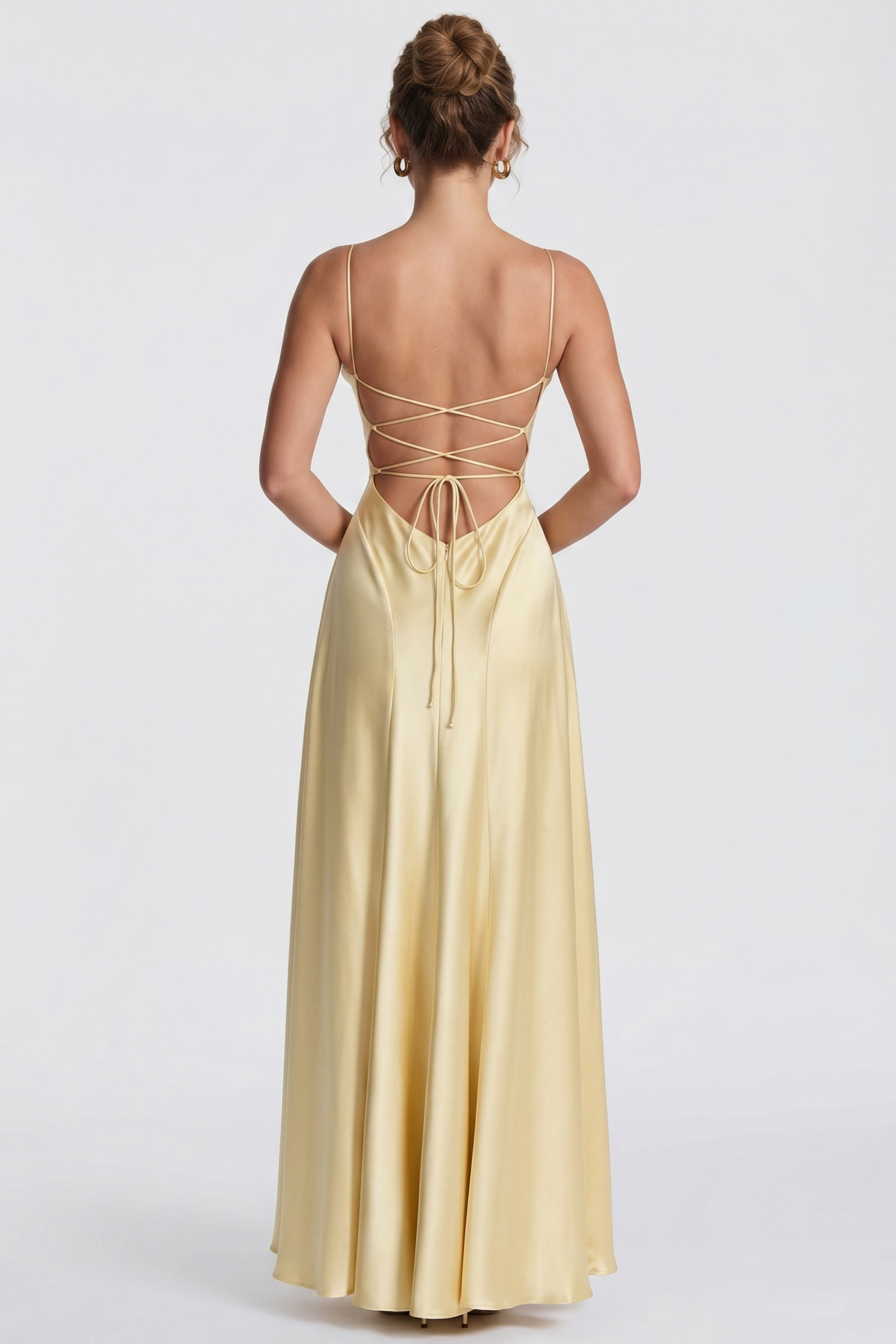 Maya langes Bustierkleid