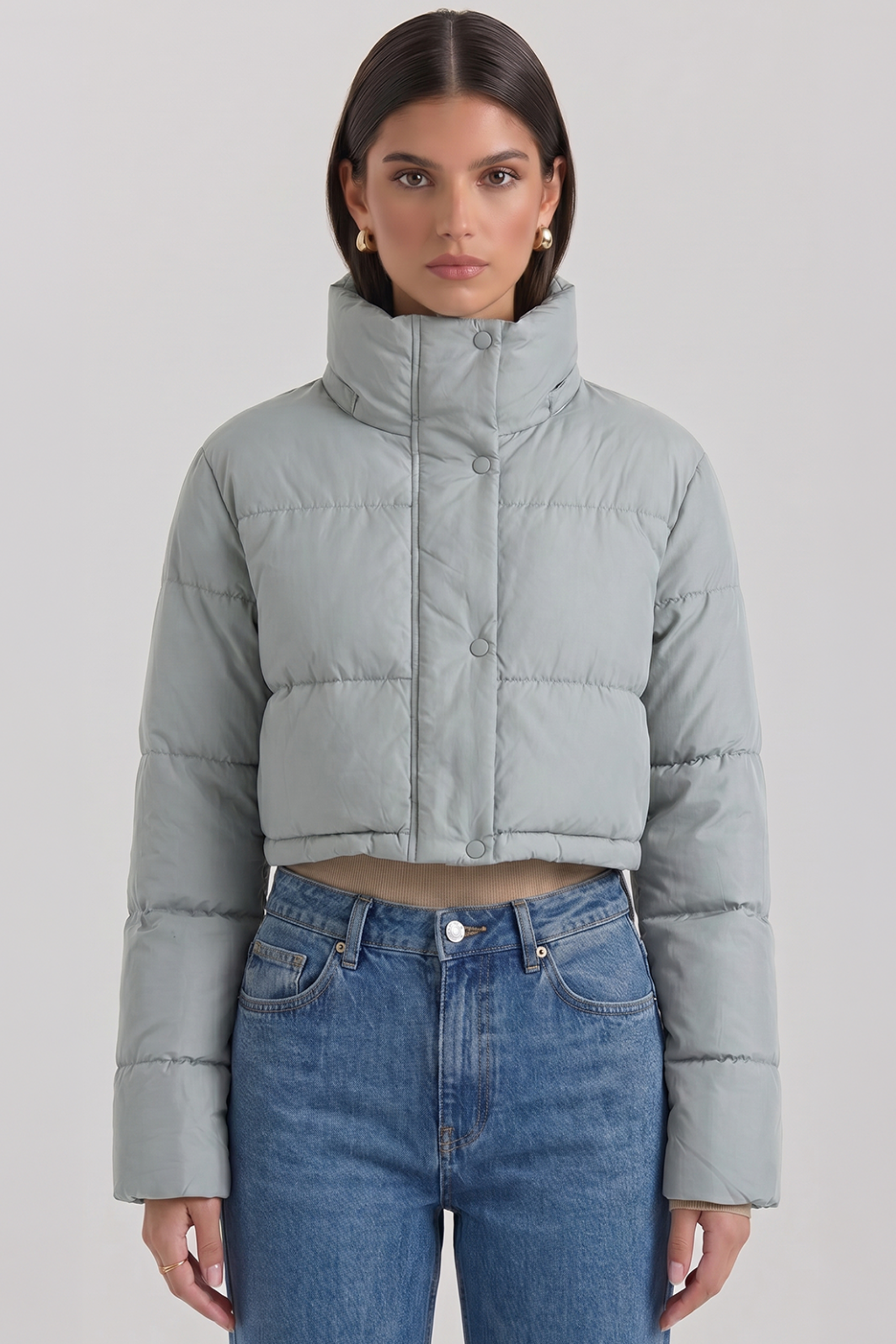 Kurze Steppjacke