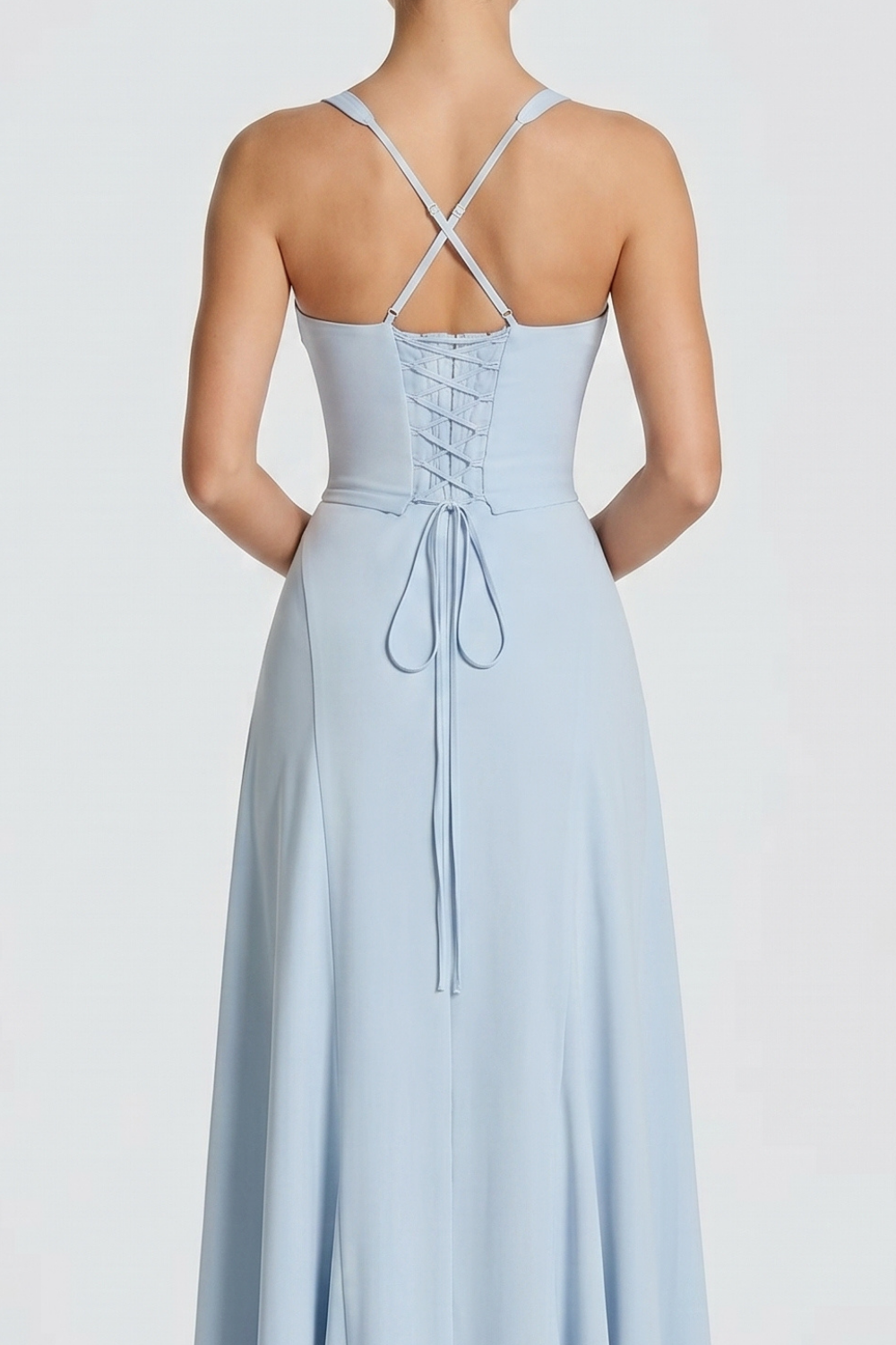 Lorena Long Bustier Dress