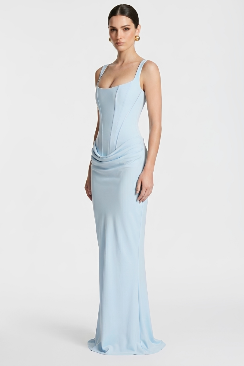 Laura Long Bustier Dress