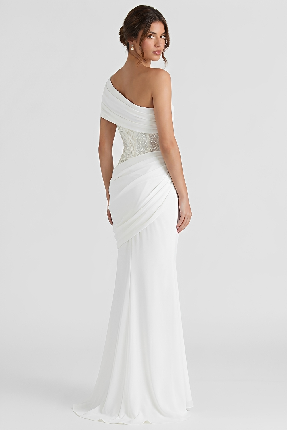 Adele langes Bustier-Kleid