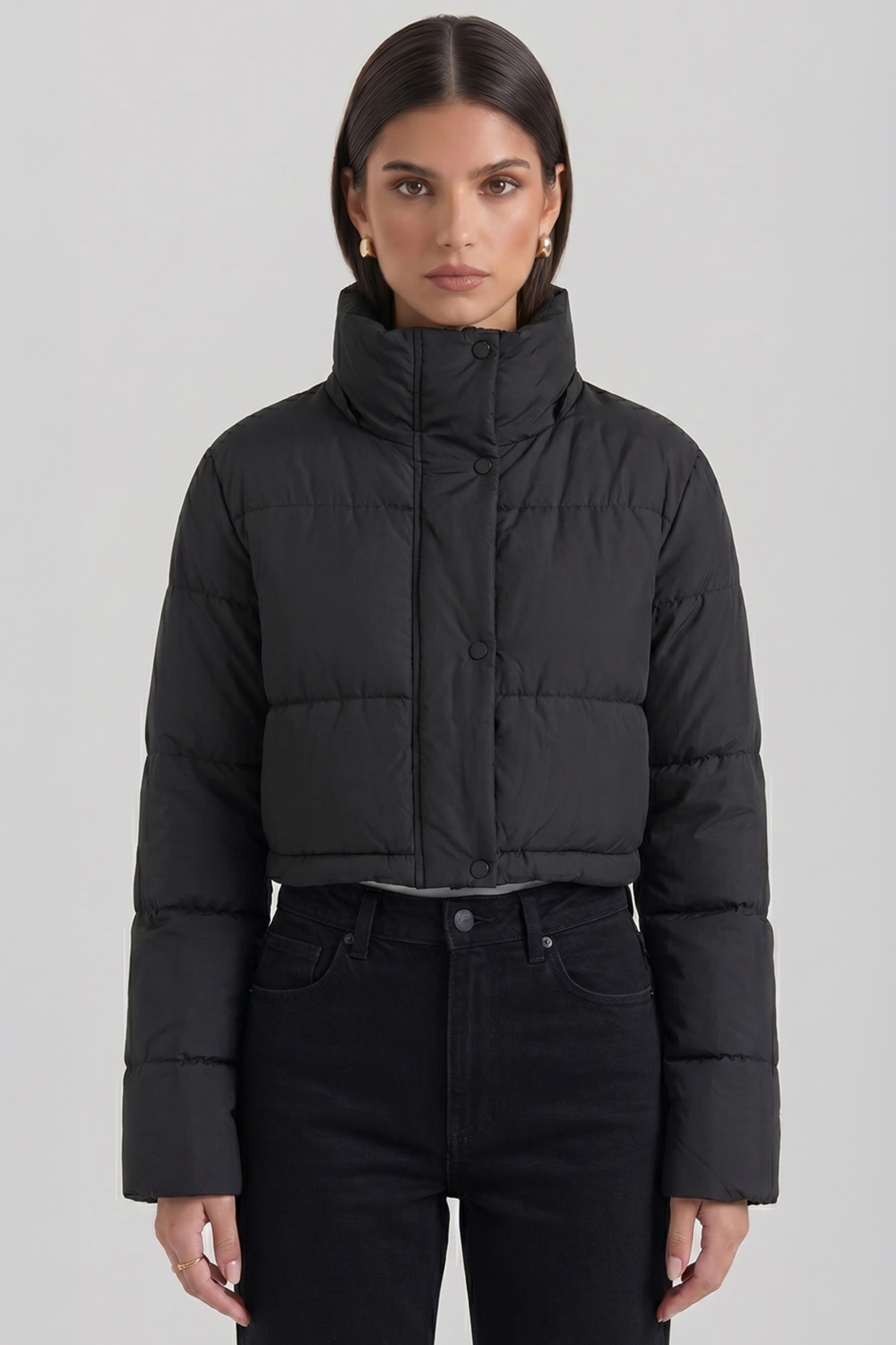 Kurze Steppjacke