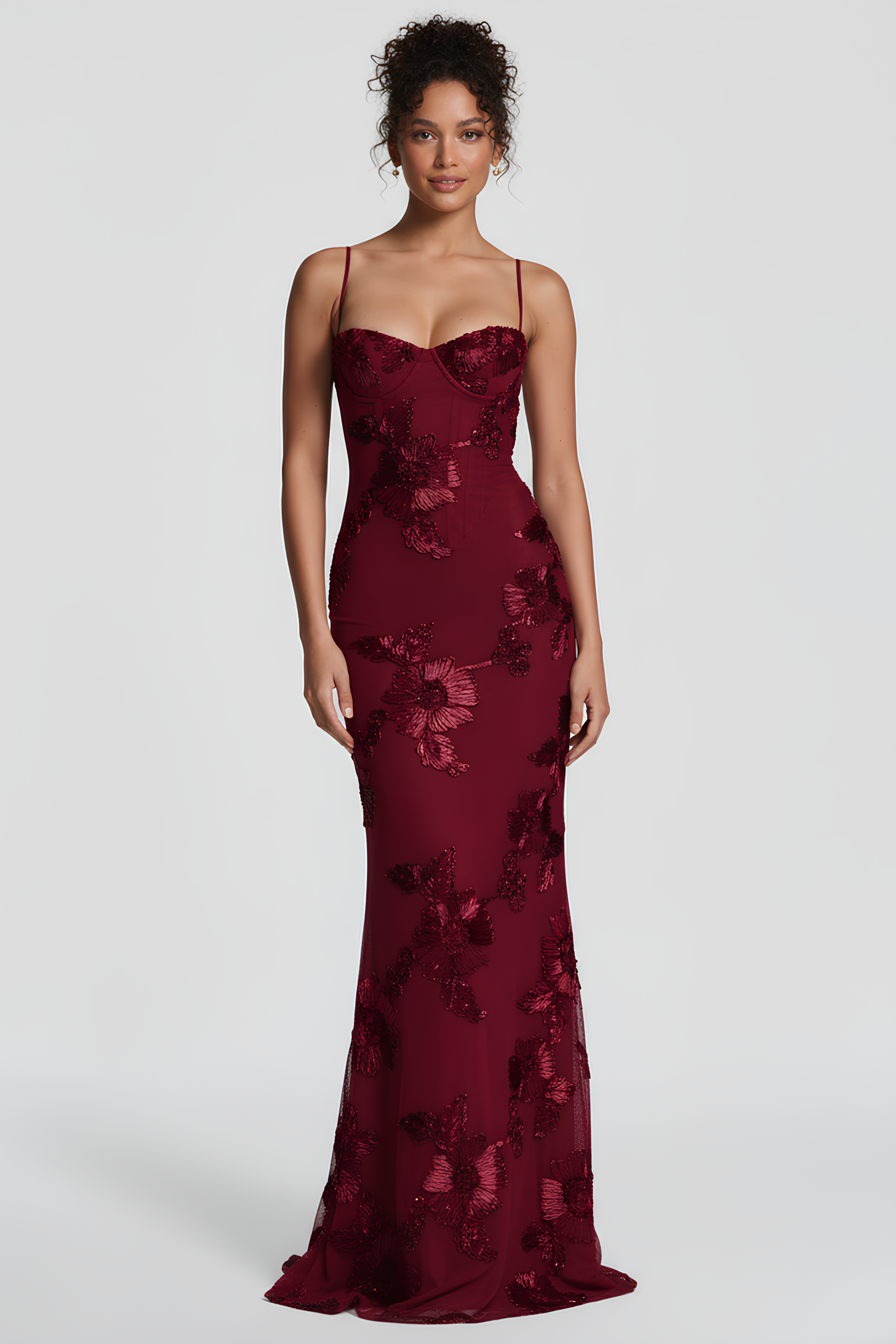 Viena Long Bustier Dress
