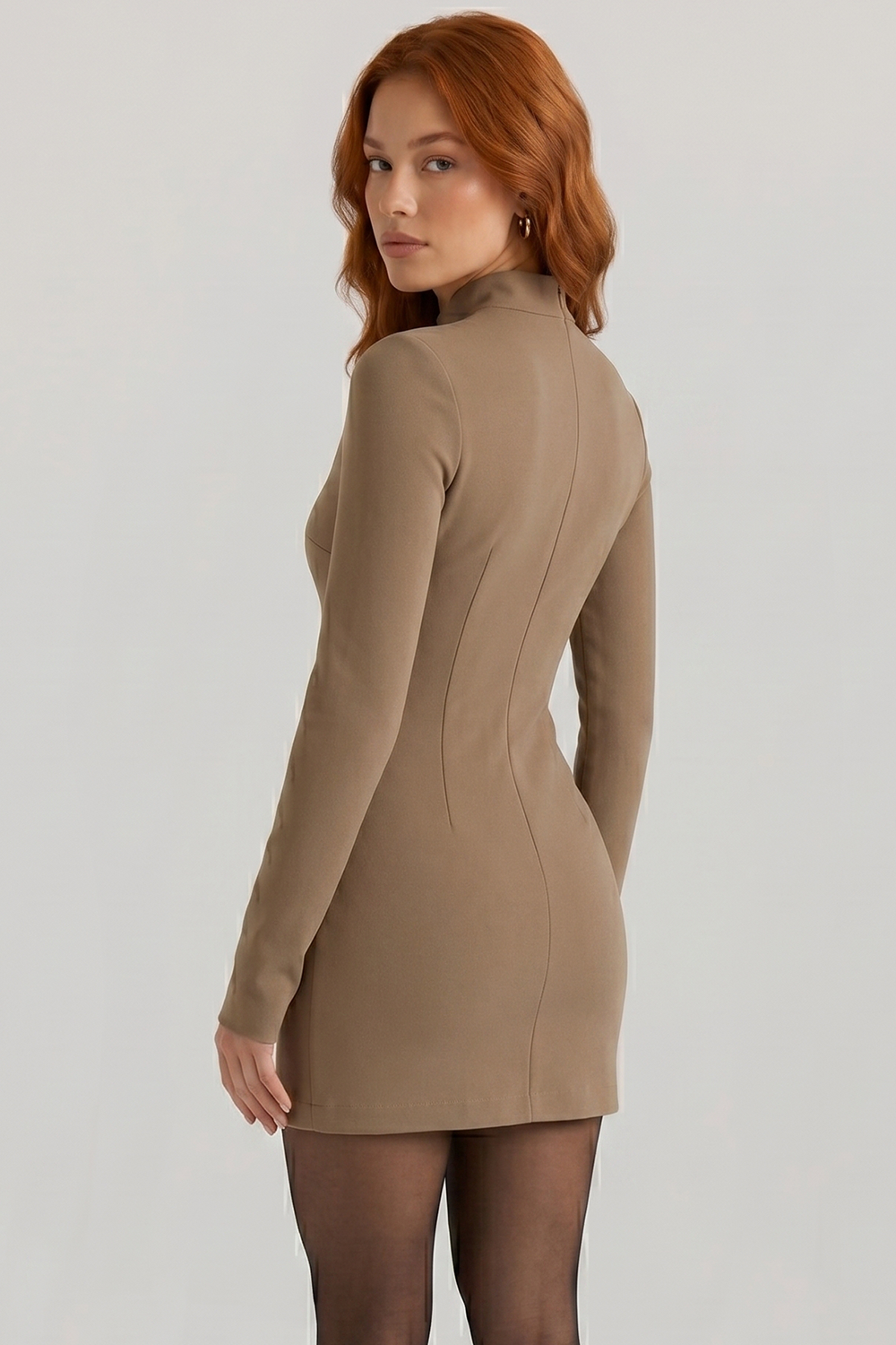 Kayla Long-Sleeve Dress