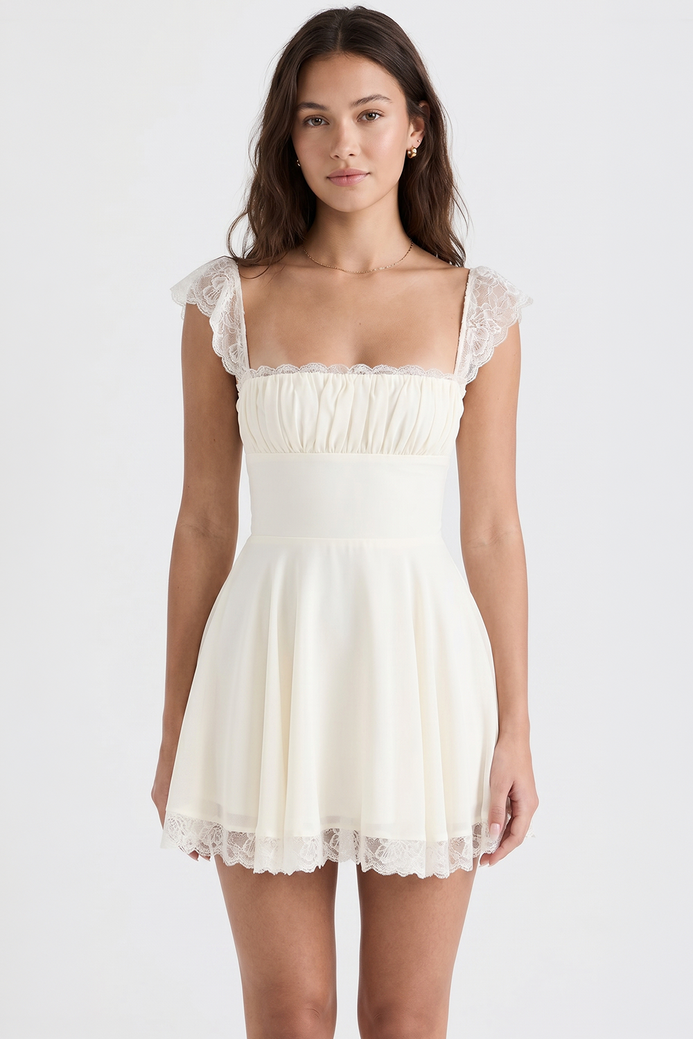 Jasmin Spitzenbustierkleid
