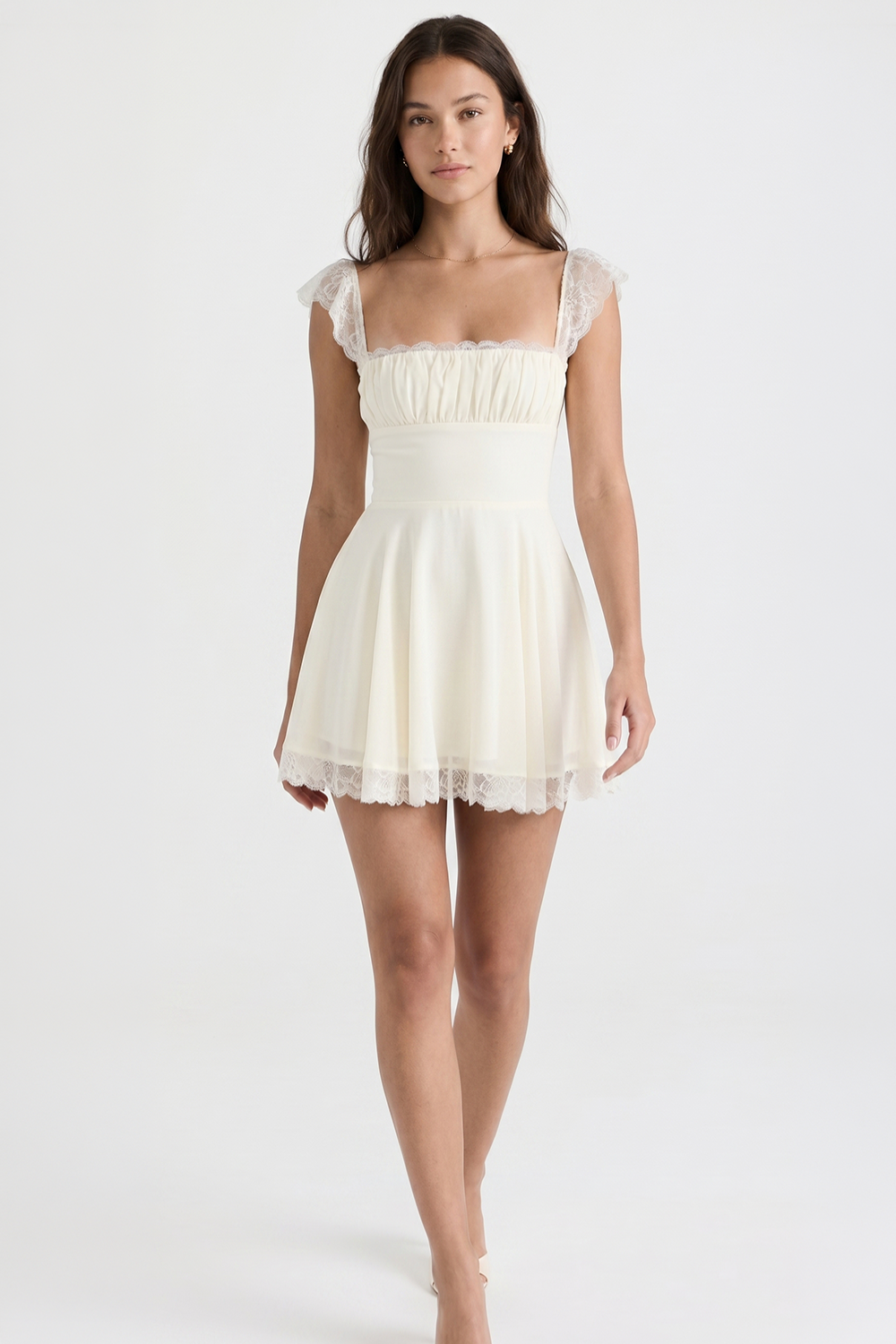 Jasmin Spitzenbustierkleid