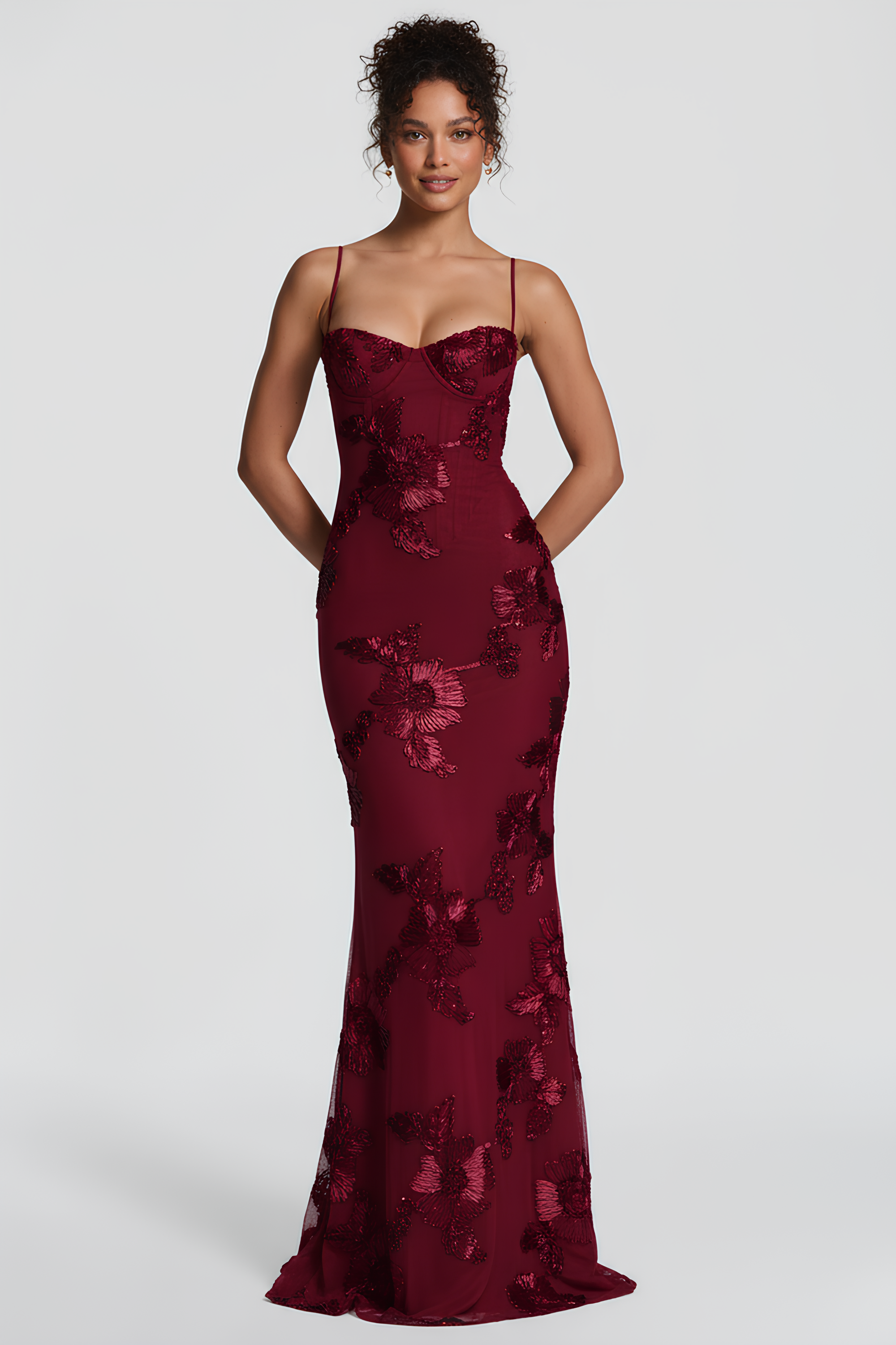 Viena Long Bustier Dress