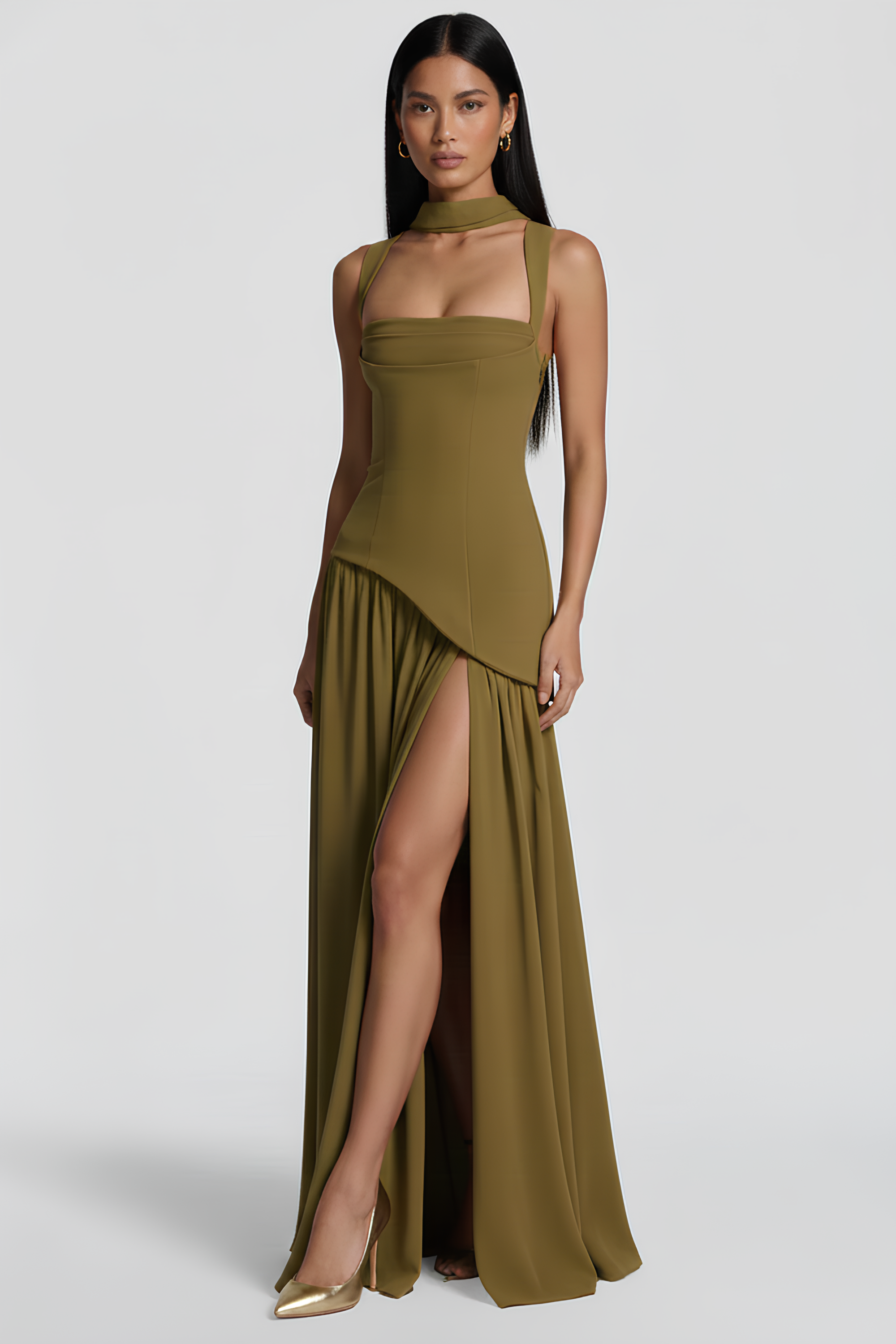 Verônica formgebendes Kleid
