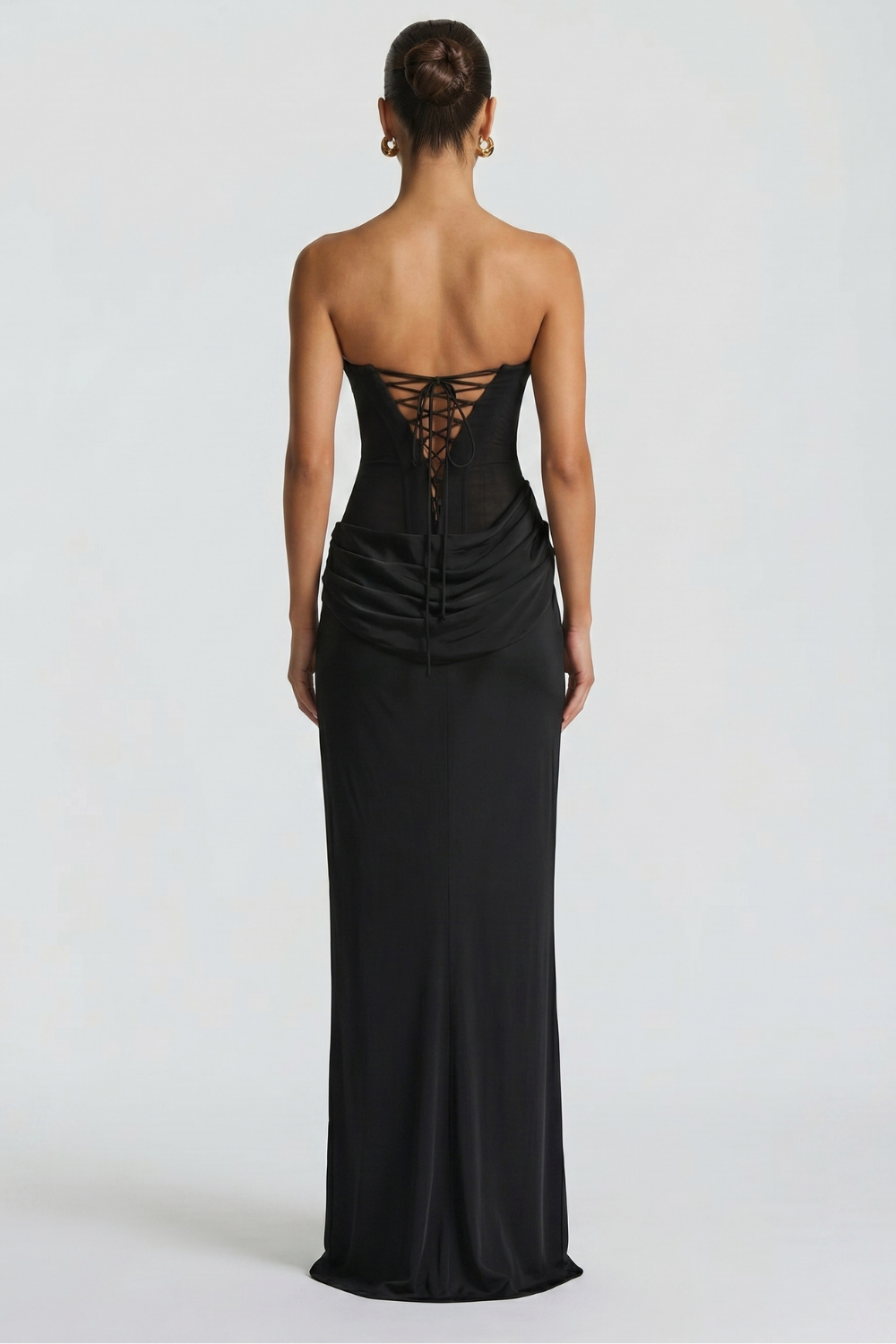 Alessia Long Bustier Dress