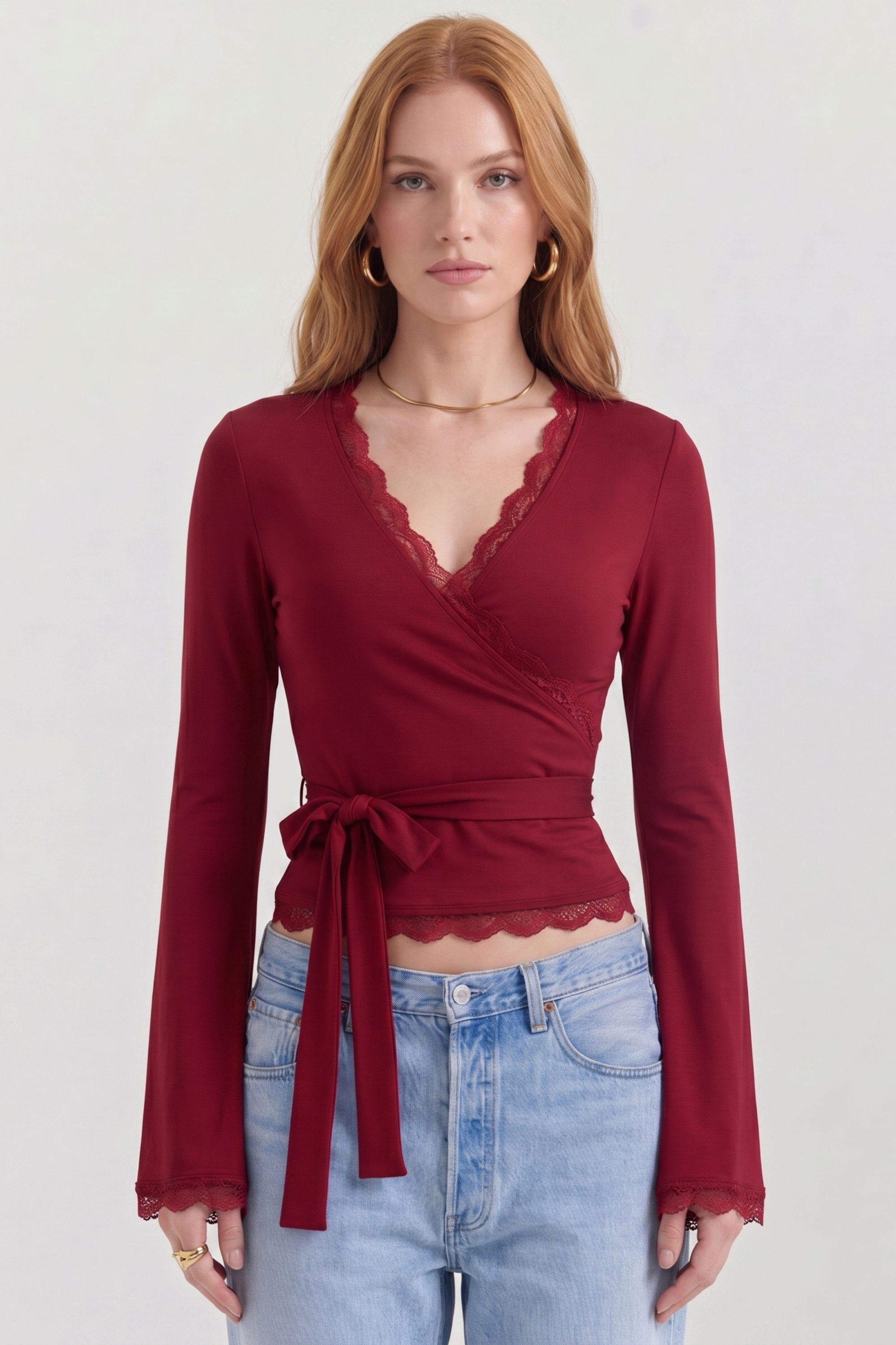 Zaya Wickelbluse