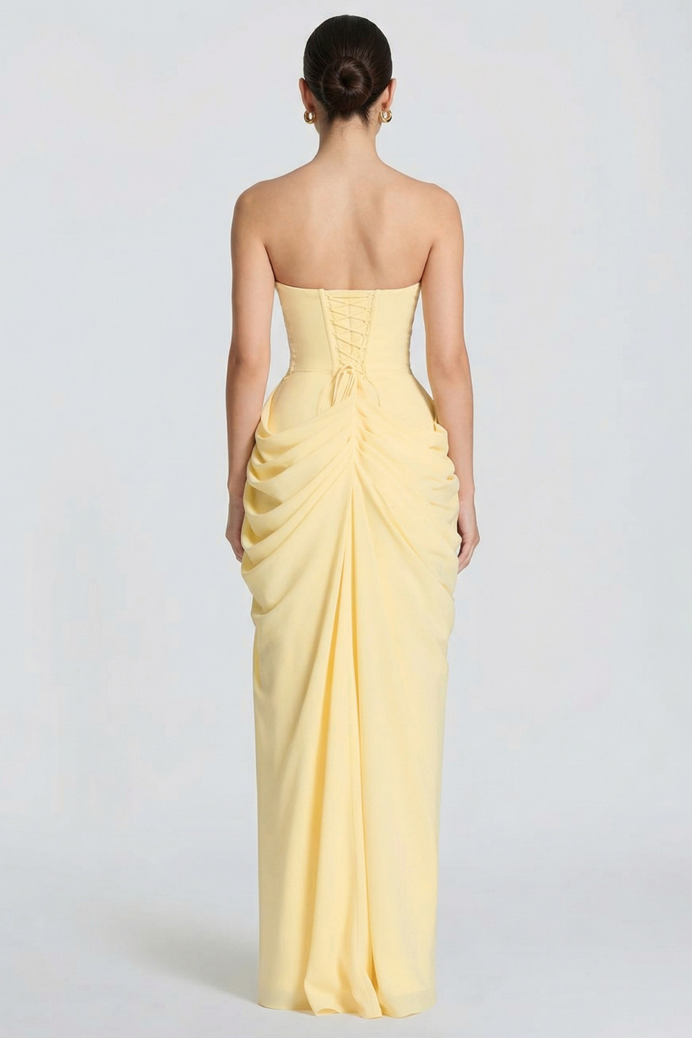 Helena Long Bustier Dress