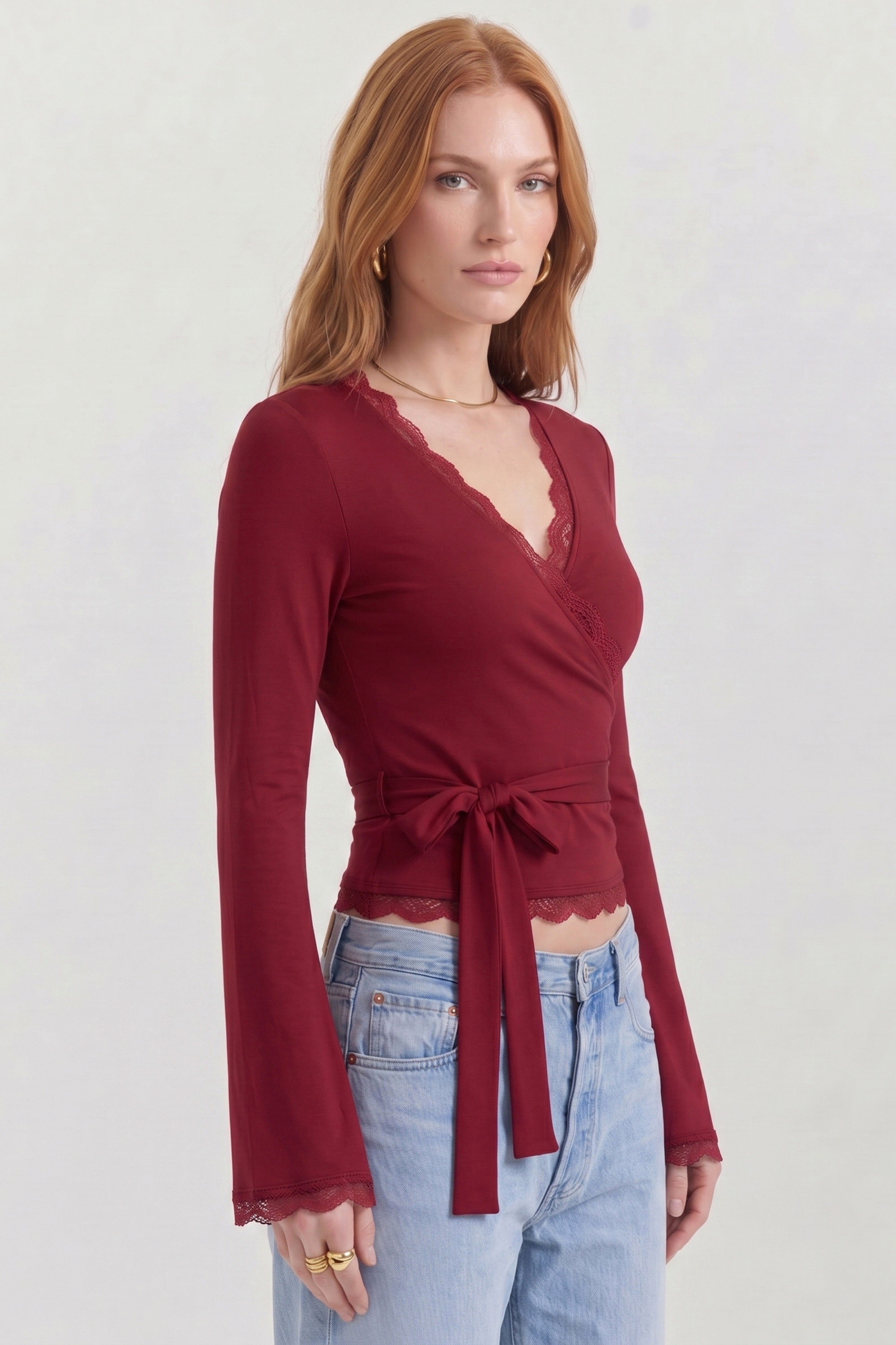 Zaya Wickelbluse