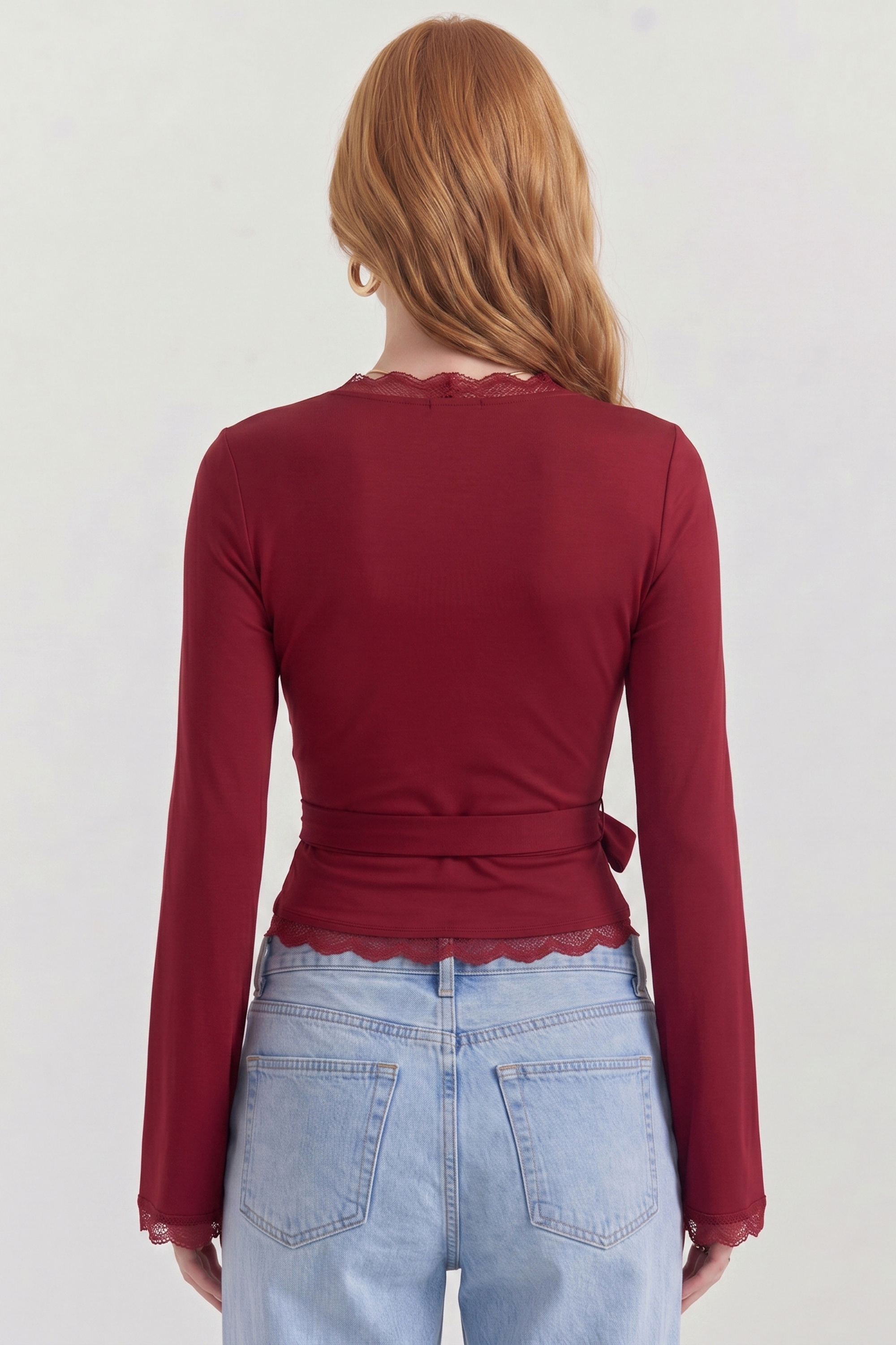 Zaya Wrap Blouse