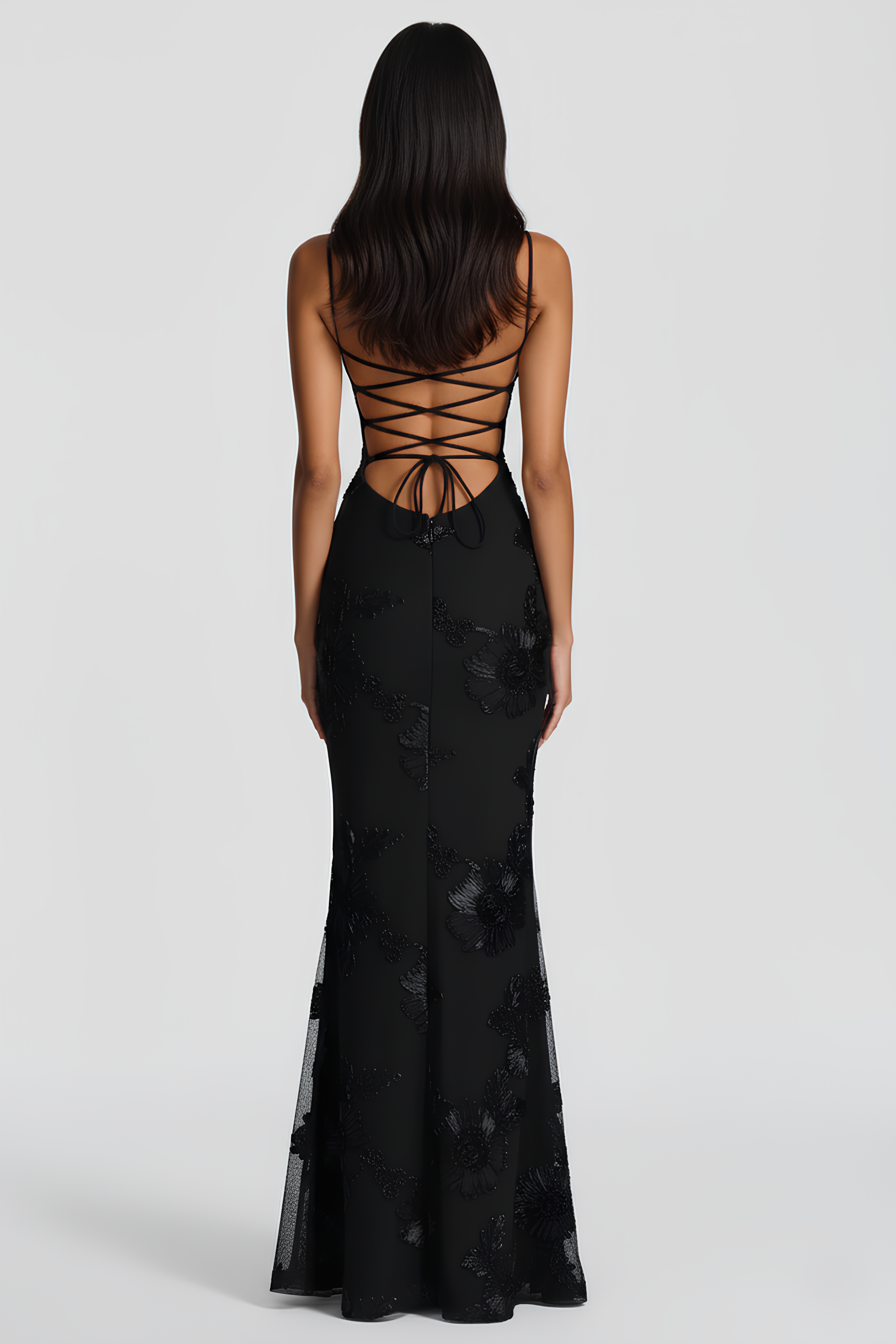 Viena Long Bustier Dress