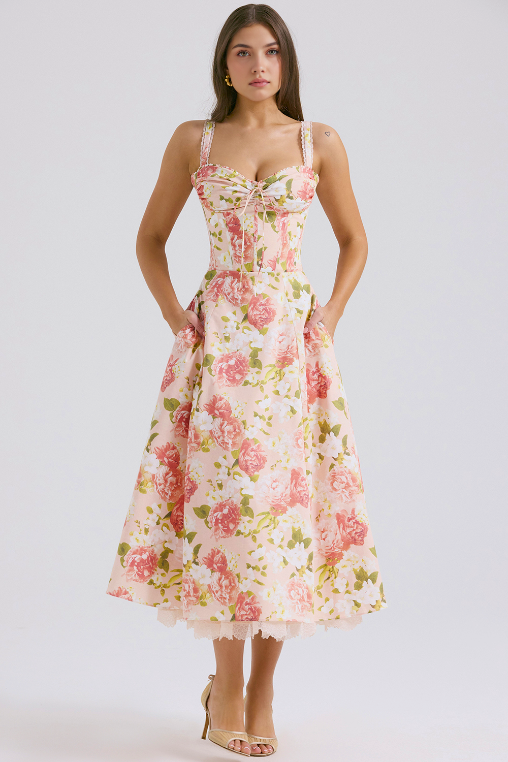 Valentina-Bustierkleid aus Spitze