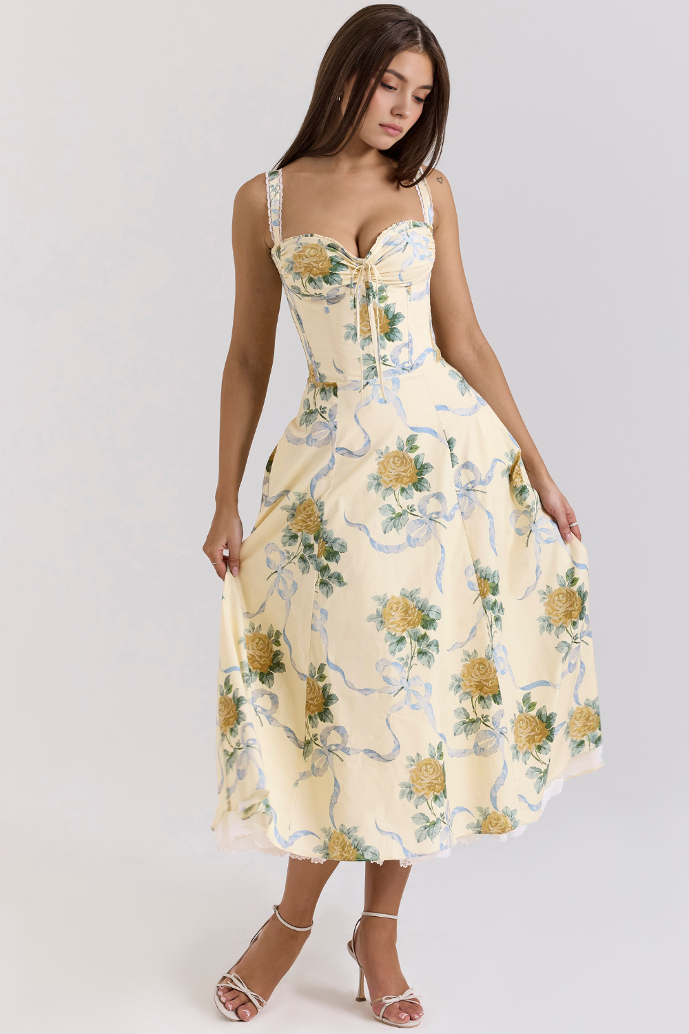 Valentina-Bustierkleid aus Spitze