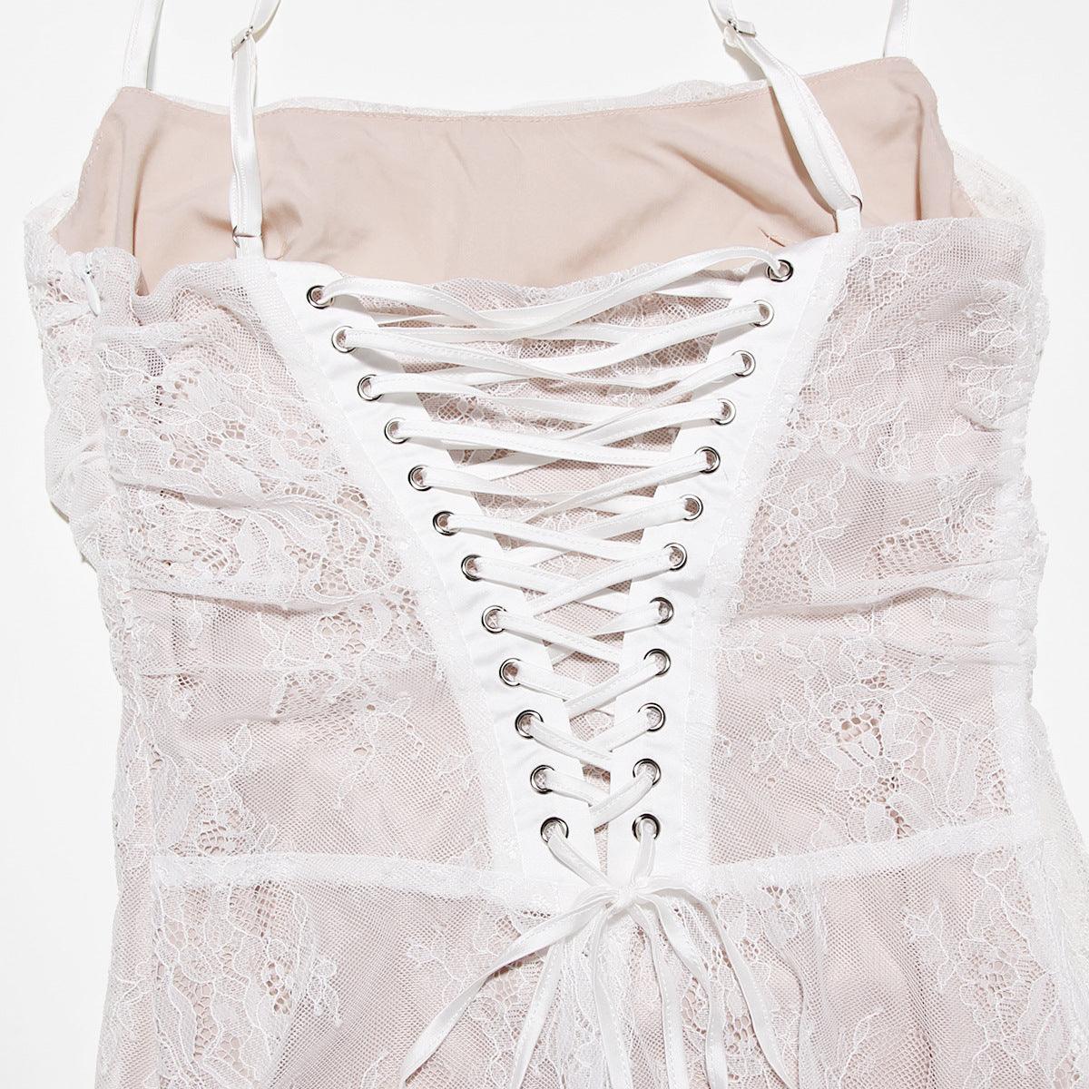 Briana Longes Bustier-Kleid