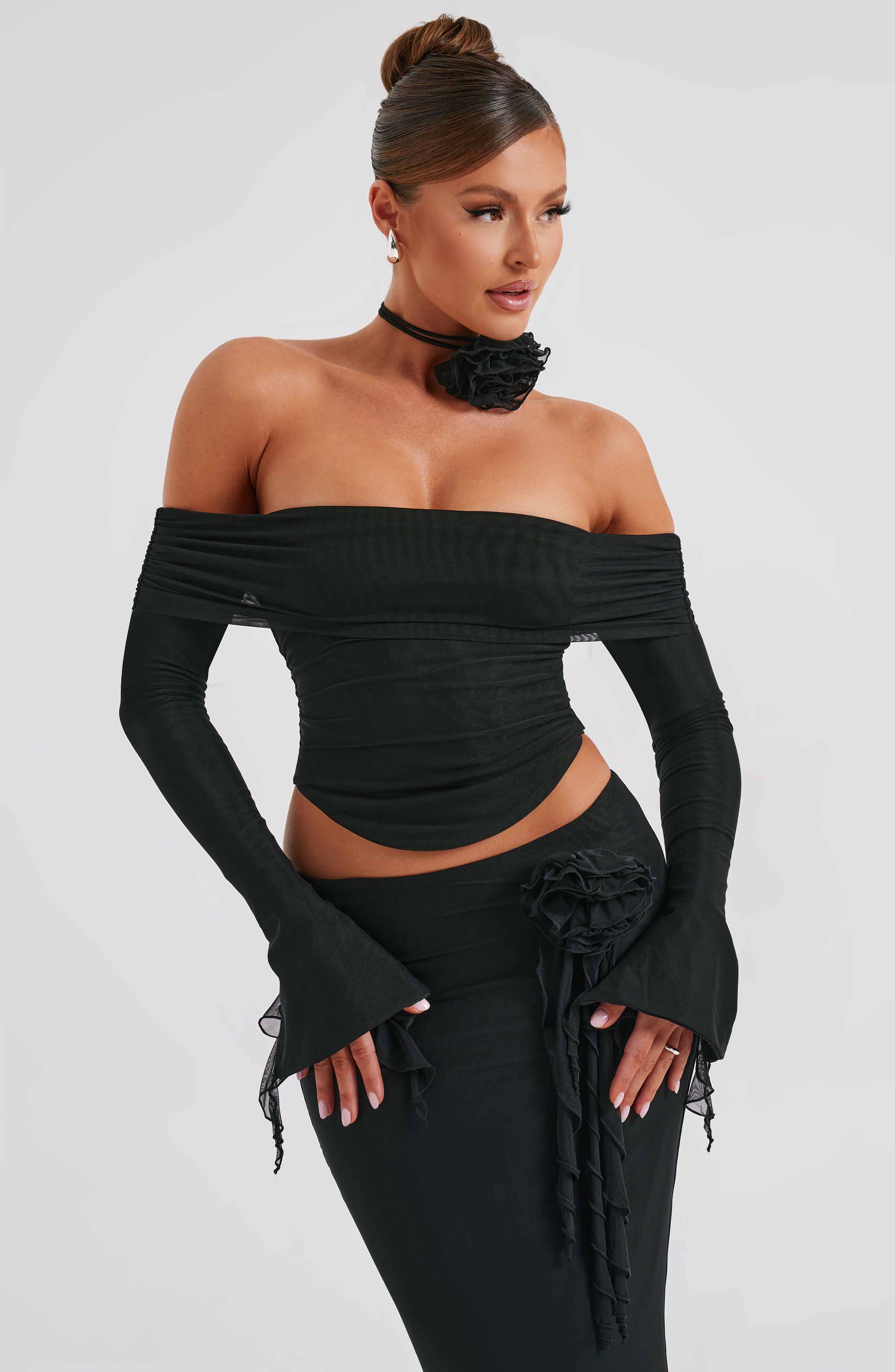 Deema Top - Black - Napalia