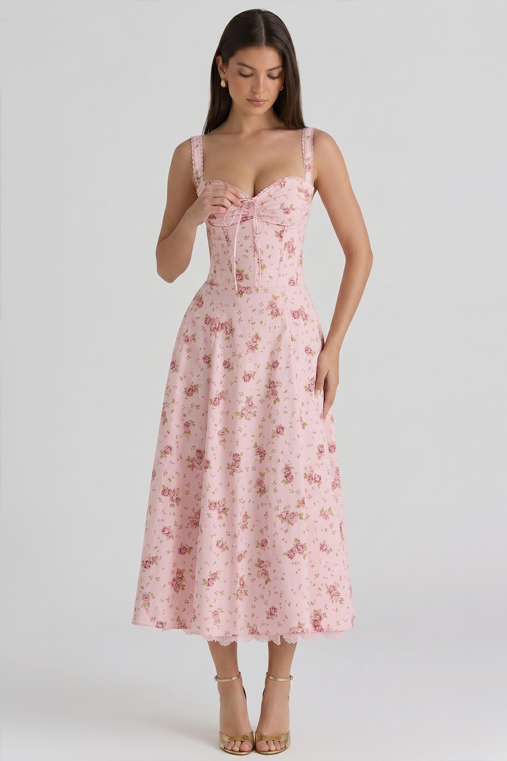 Valentina-Bustierkleid aus Spitze