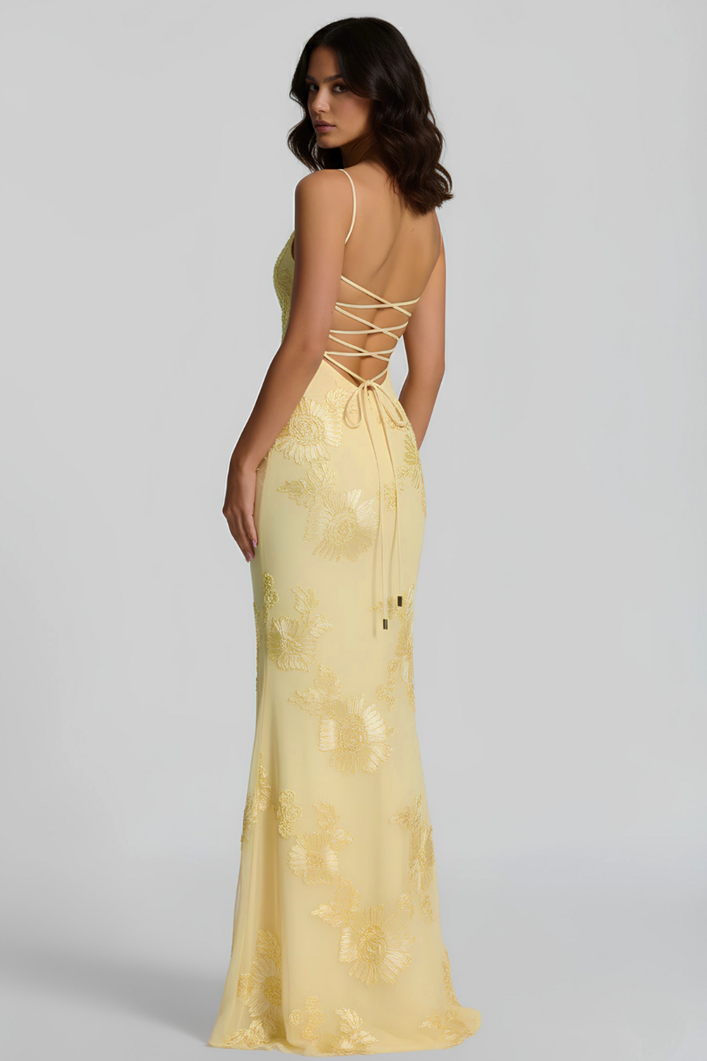 Viena Long Bustier Dress