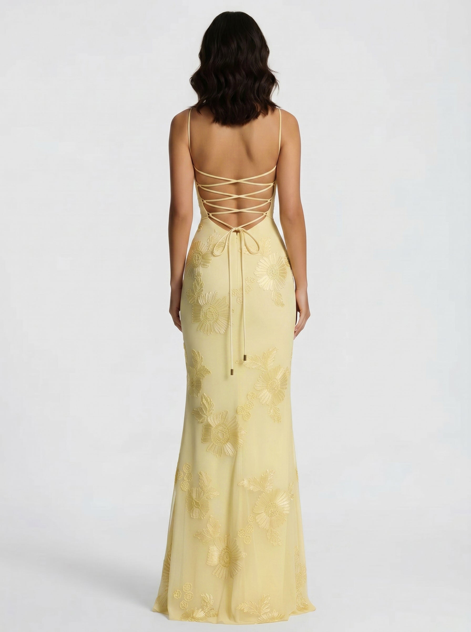 Viena Long Bustier Dress
